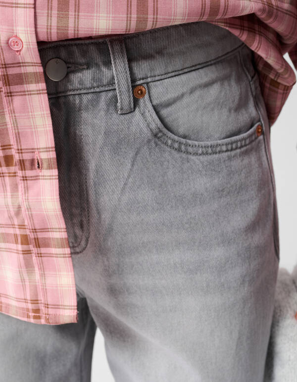 Baggy-Fit-Jeans, hellgrau SHOEBY WOMEN