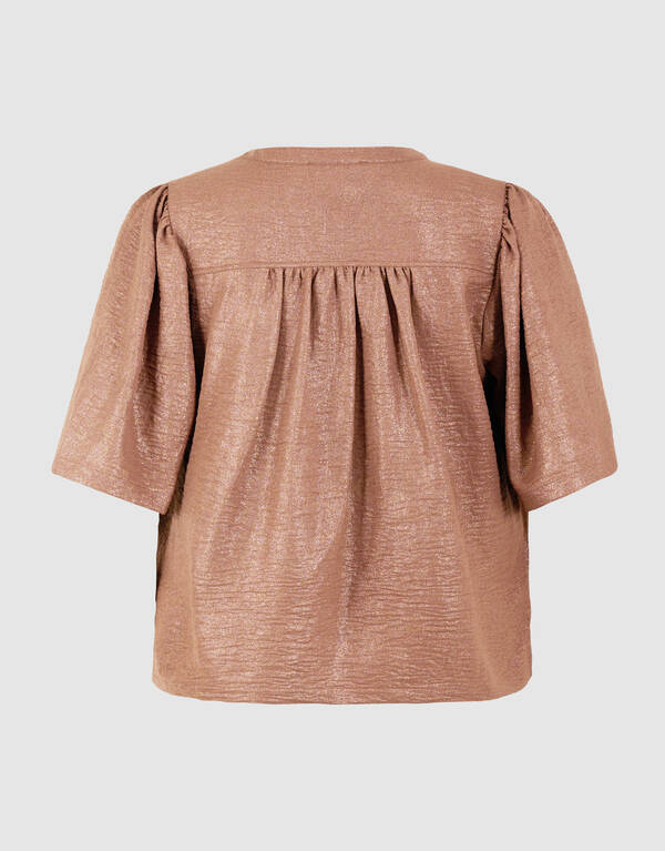 Twist Glitter Top Bruin SHOEBY WOMEN