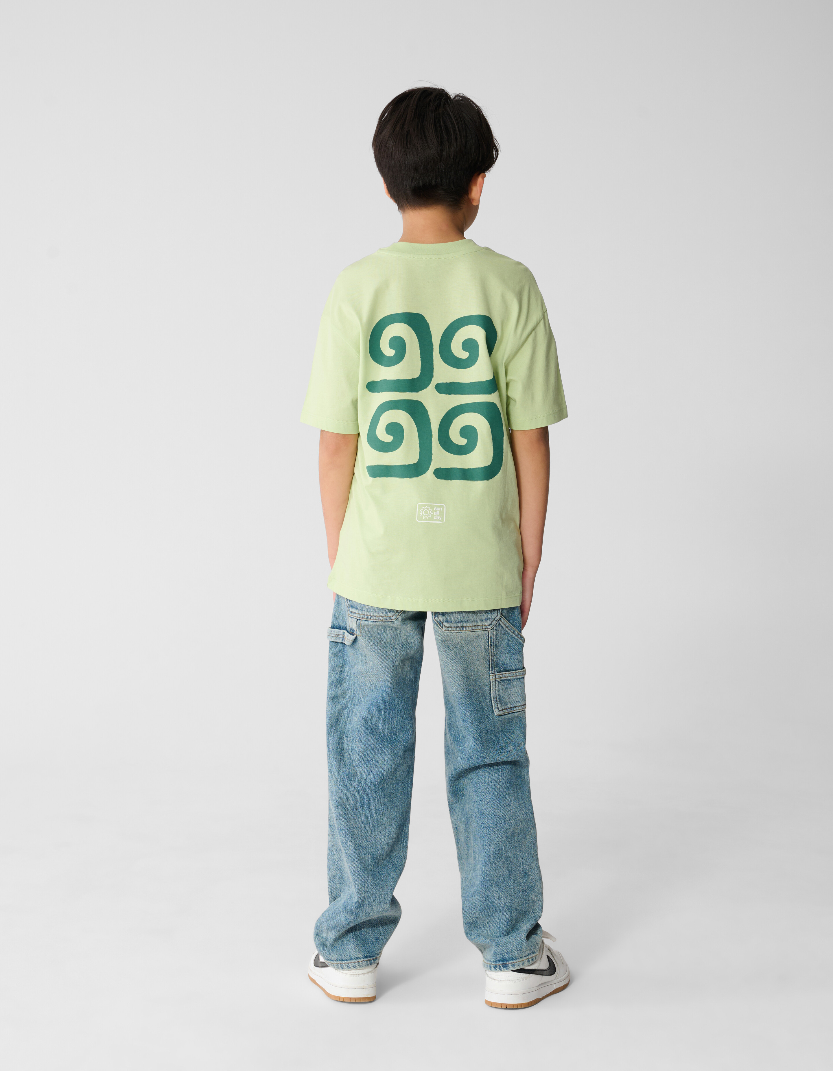 Green Wave T-Shirt Hellgr&uuml;n SHOEBY BOYS