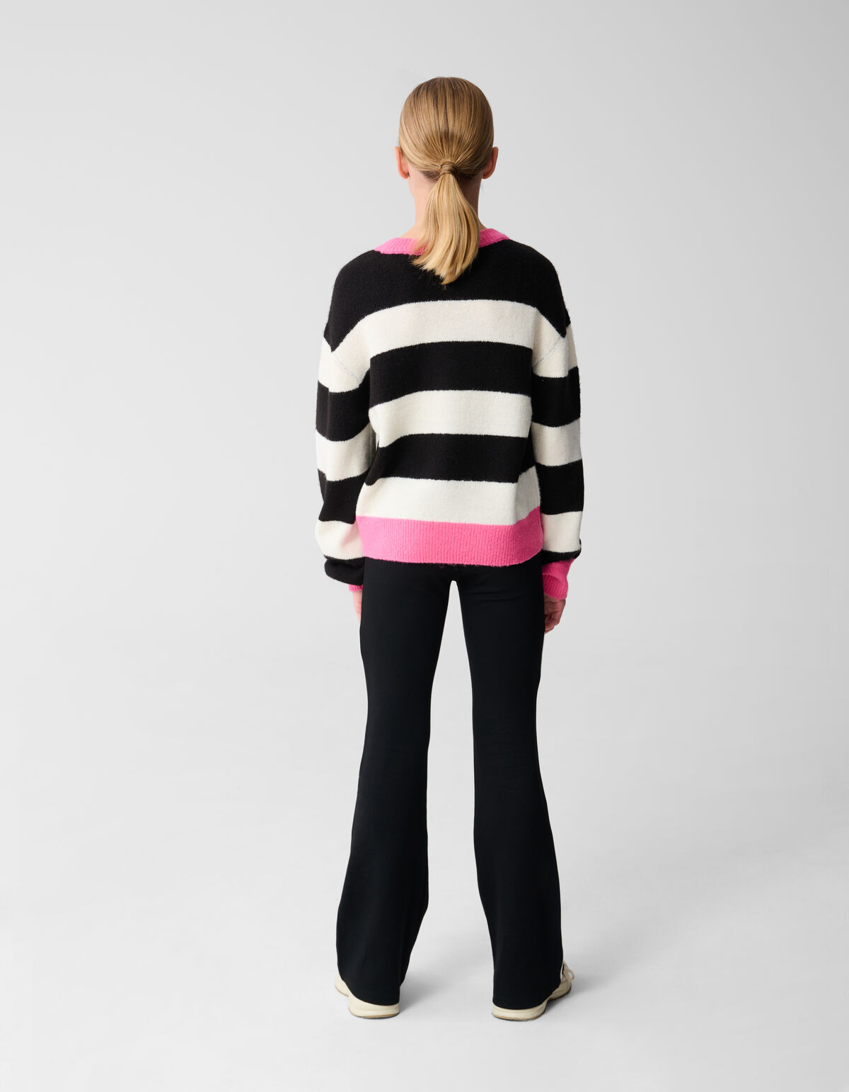 Sportliche Schlaghosen Schwarz SHOEBY GIRLS