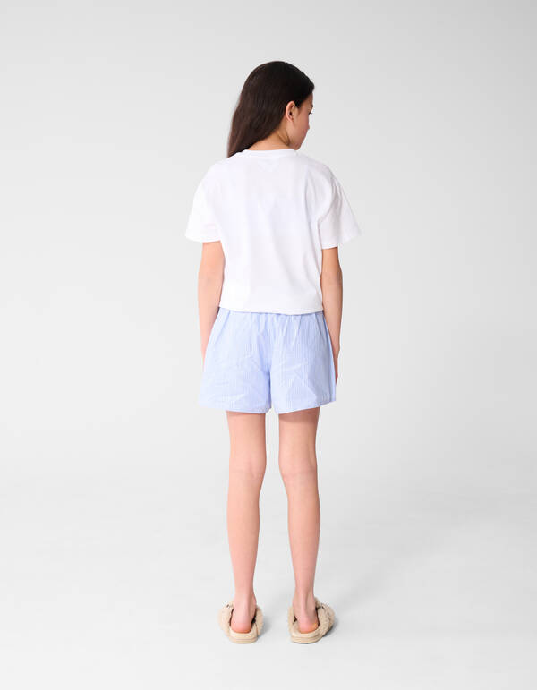 Aloha Artwork T-Shirt Wei&szlig; SHOEBY GIRLS