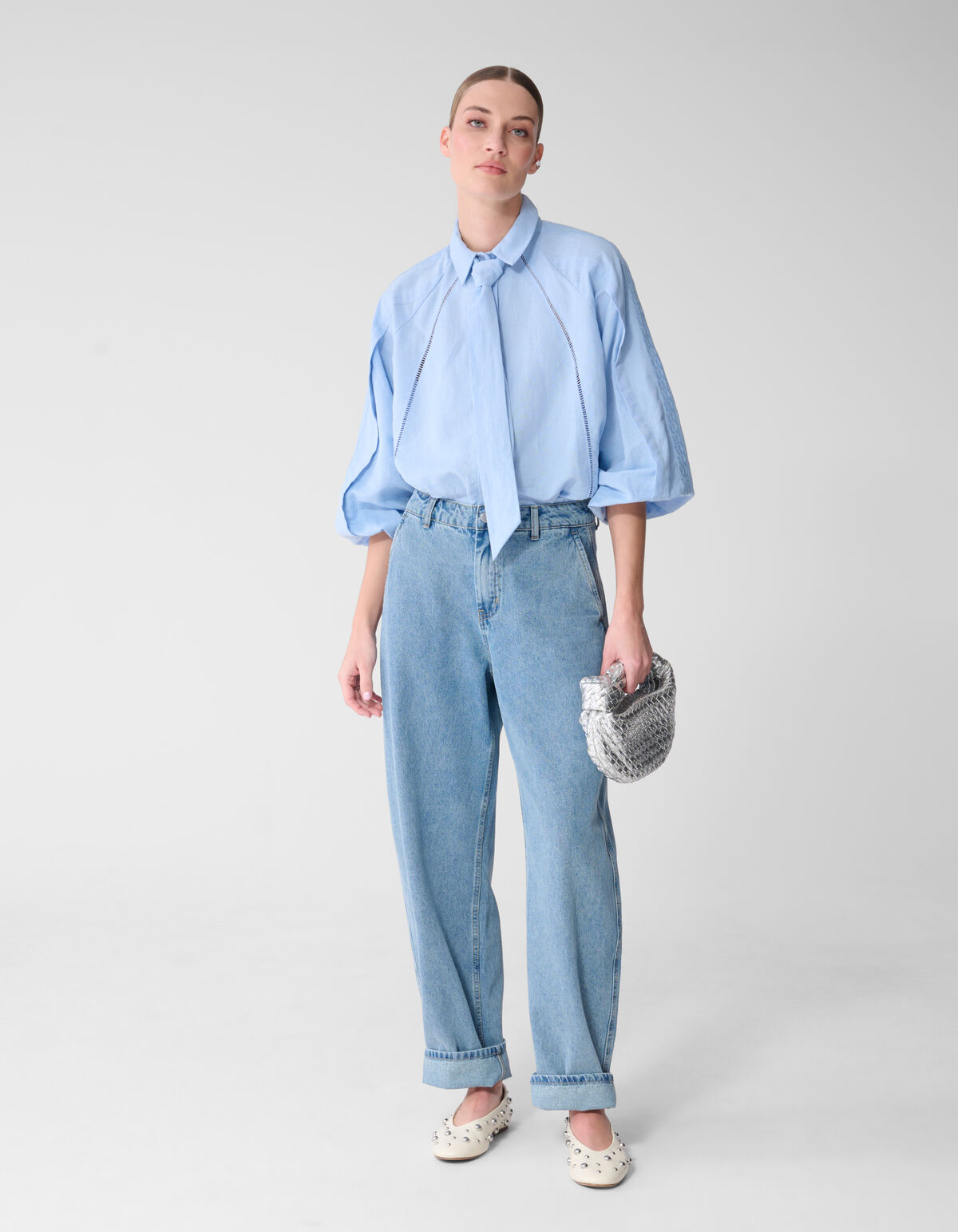 Barrel Fit Jeans Gebleicht von Mieke SHOEBY WOMEN