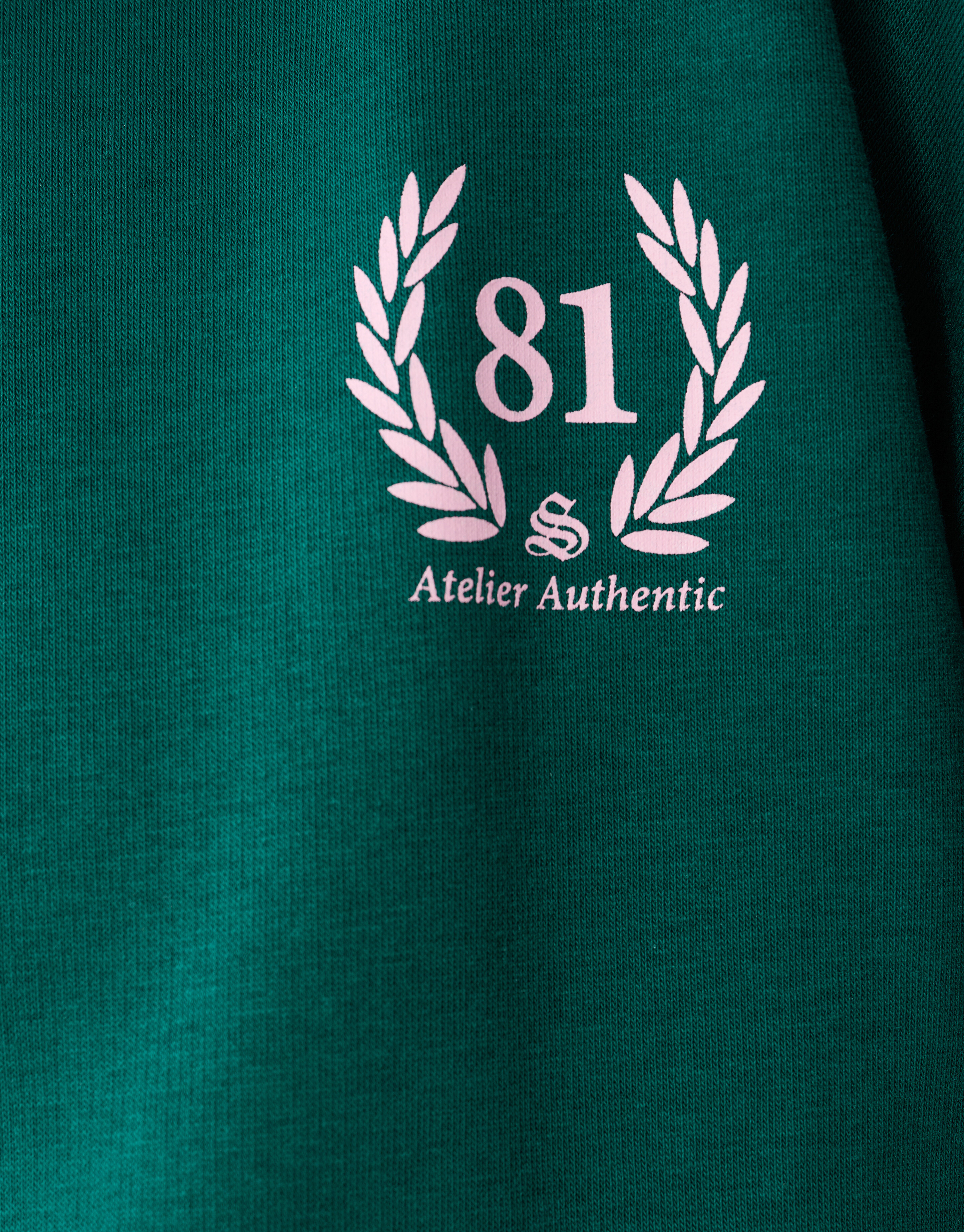 Social Club Artwork Pullover Dunkelgr&uuml;n SHOEBY WOMEN