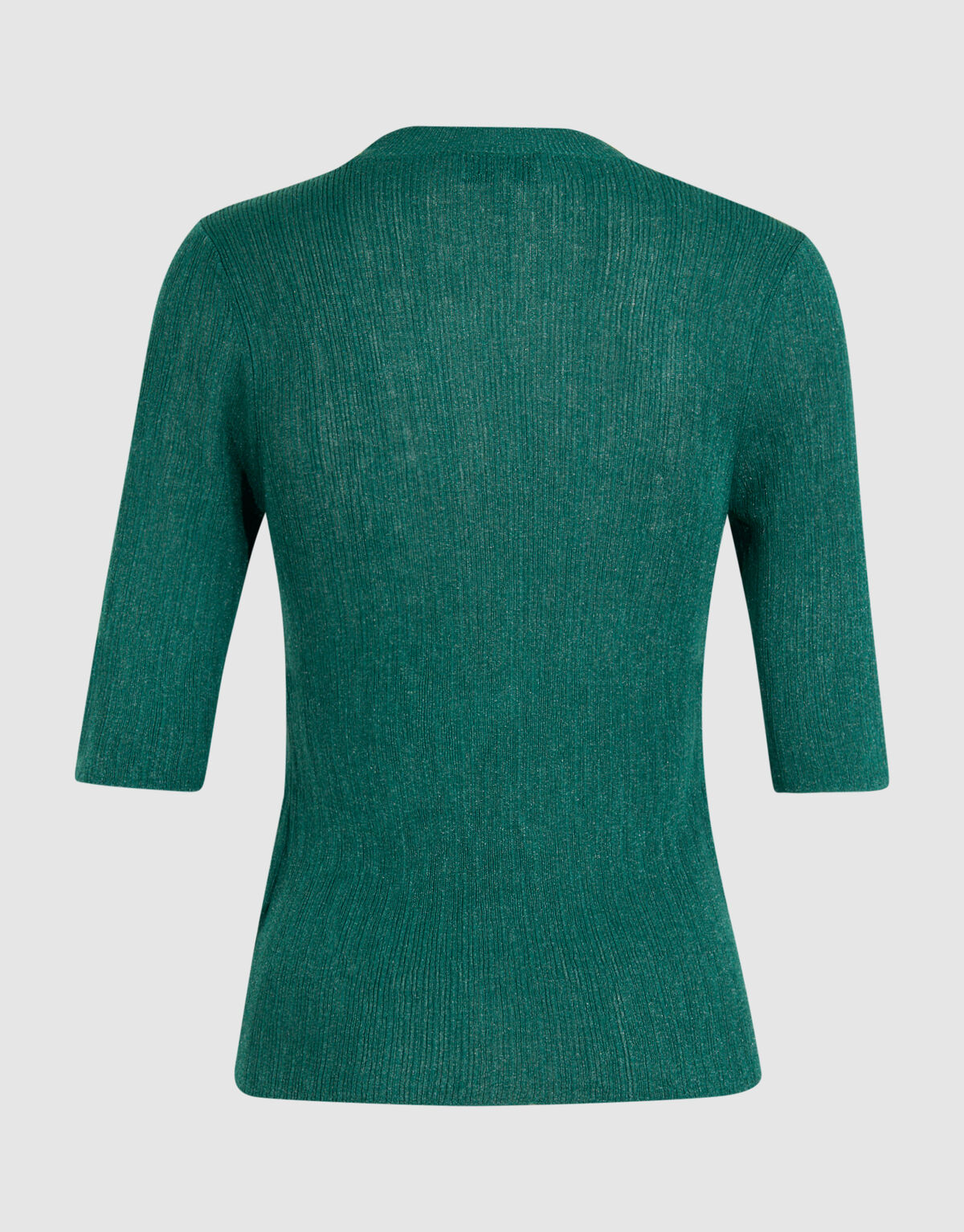 Lurex Struktur Top Gr&uuml;n SHOEBY WOMEN