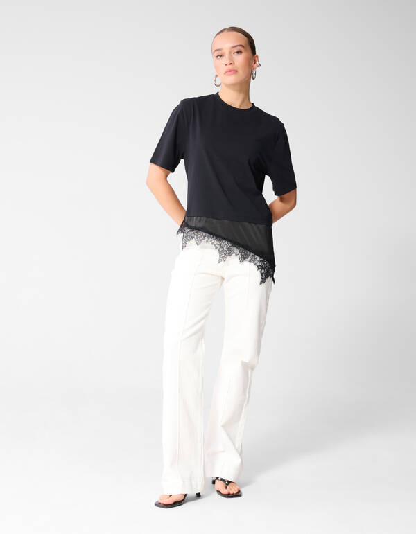 Jeans mit ausgestellter Passform Off White SHOEBY WOMEN