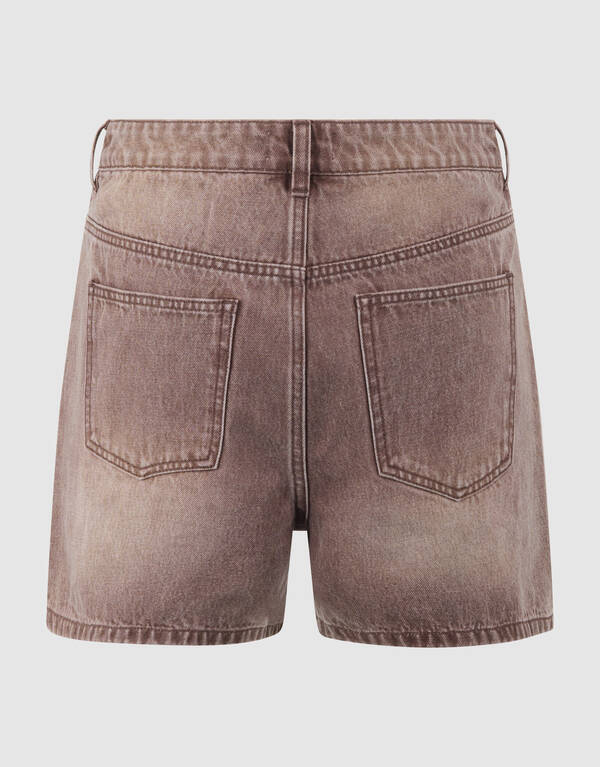 Braune Jeansshorts SHOEBY WOMEN