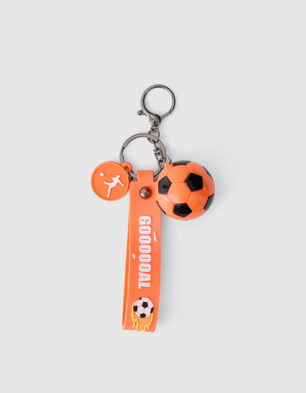 Ziel Schl&uuml;sselanh&auml;nger Orange SHOEBY ACCESSOIRES