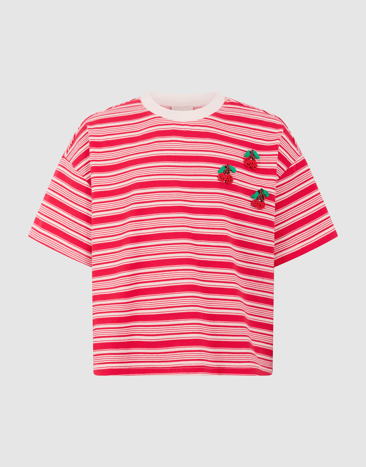 Cherry T-Shirt Rot SHOEBY GIRLS