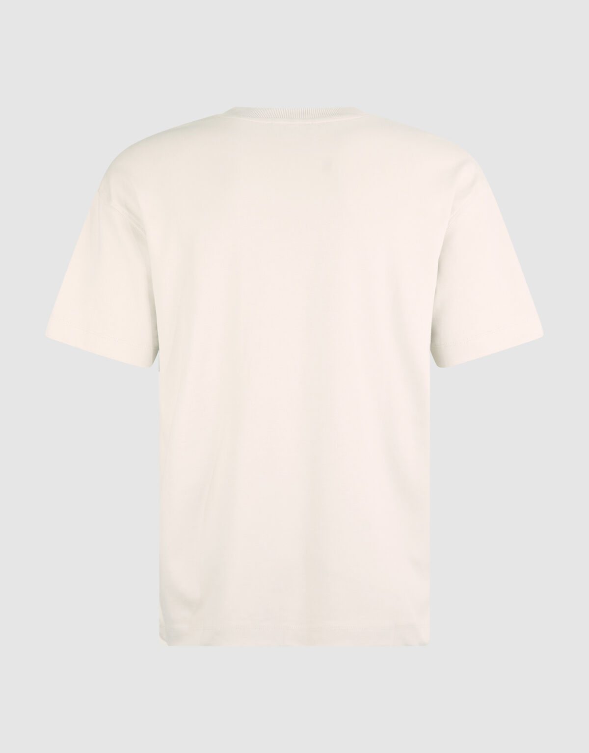 Besticktes Logo-T-Shirt Beige SHOEBY MEN