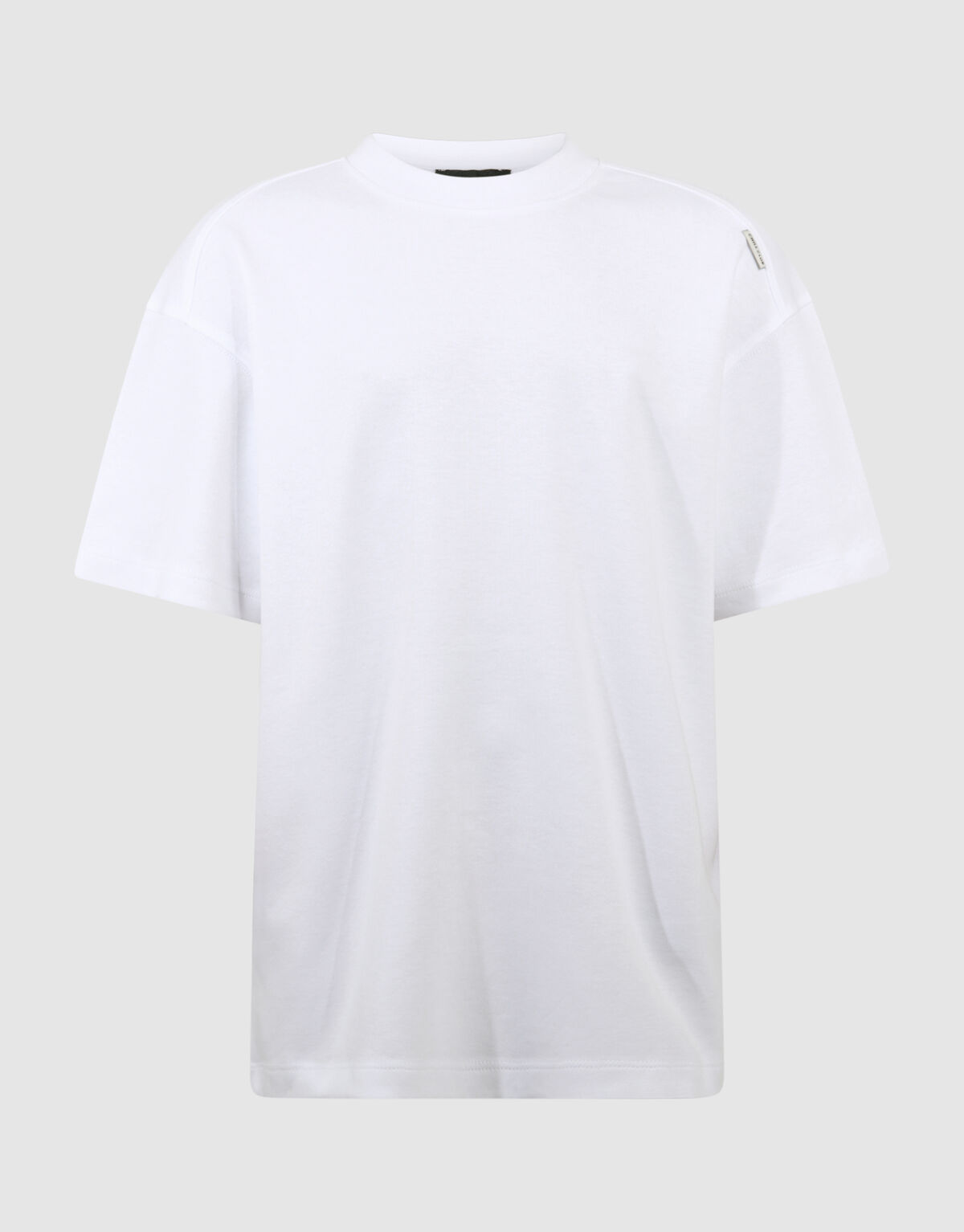 Basis Label T-shirt Wit SHOEBY BOYS