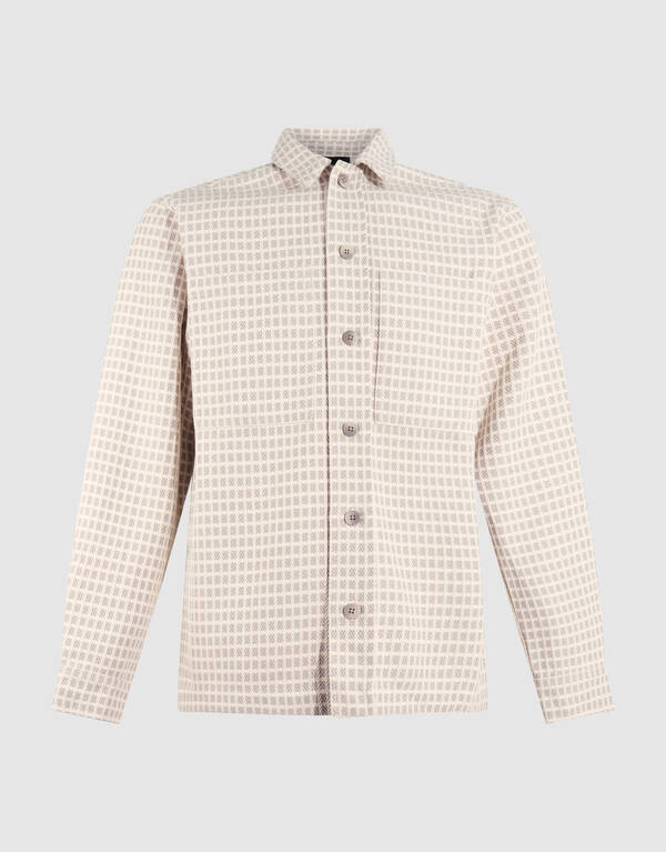 Block Overshirt Hellbraun SHOEBY MEN