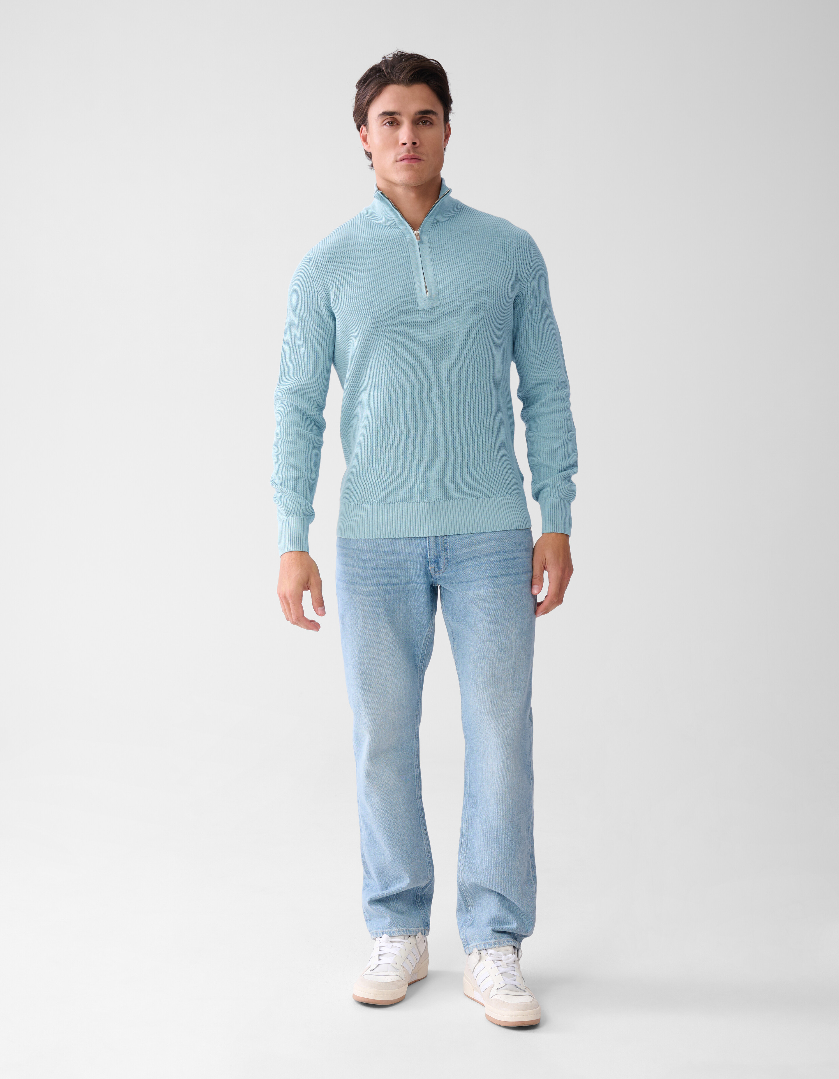 Straight Fit Jeans Gebleicht L34 SHOEBY MEN