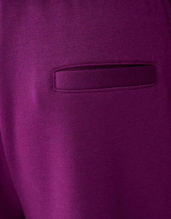 Piping Weitbein-Hose Lila SHOEBY GIRLS