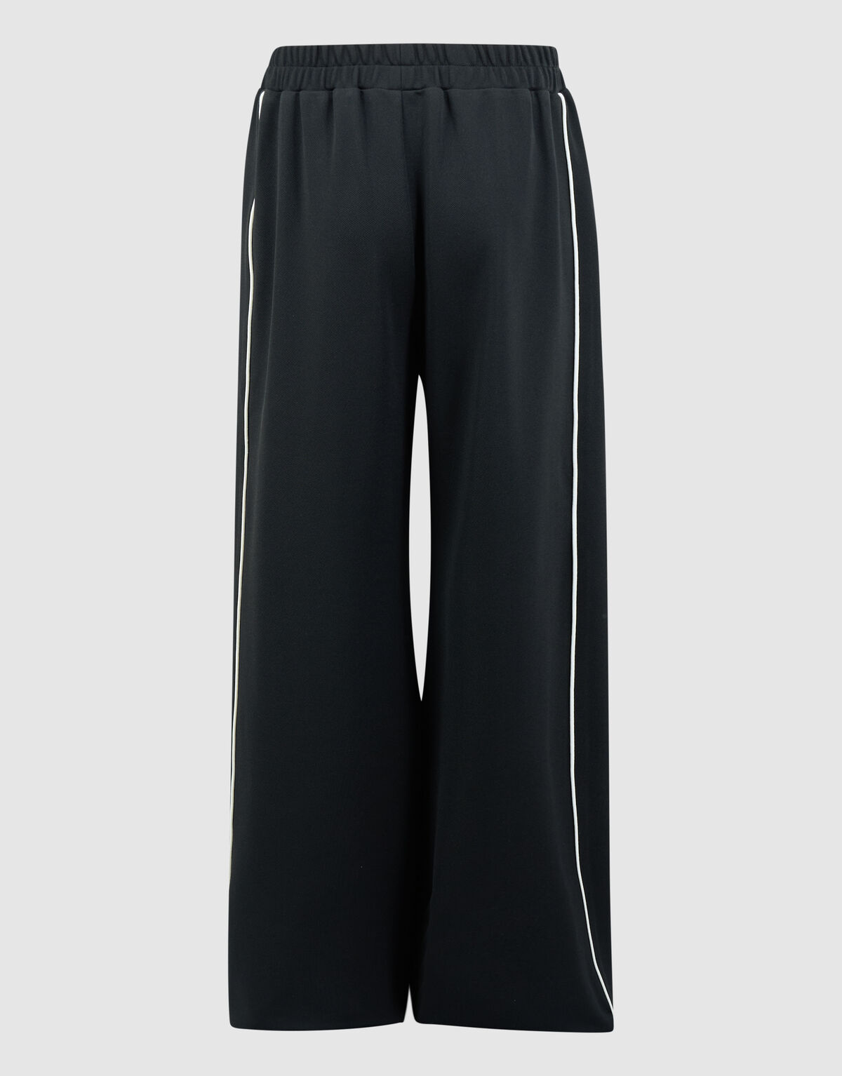 Hose mit weitem Bein und Ziernaht Schwarz SHOEBY GIRLS