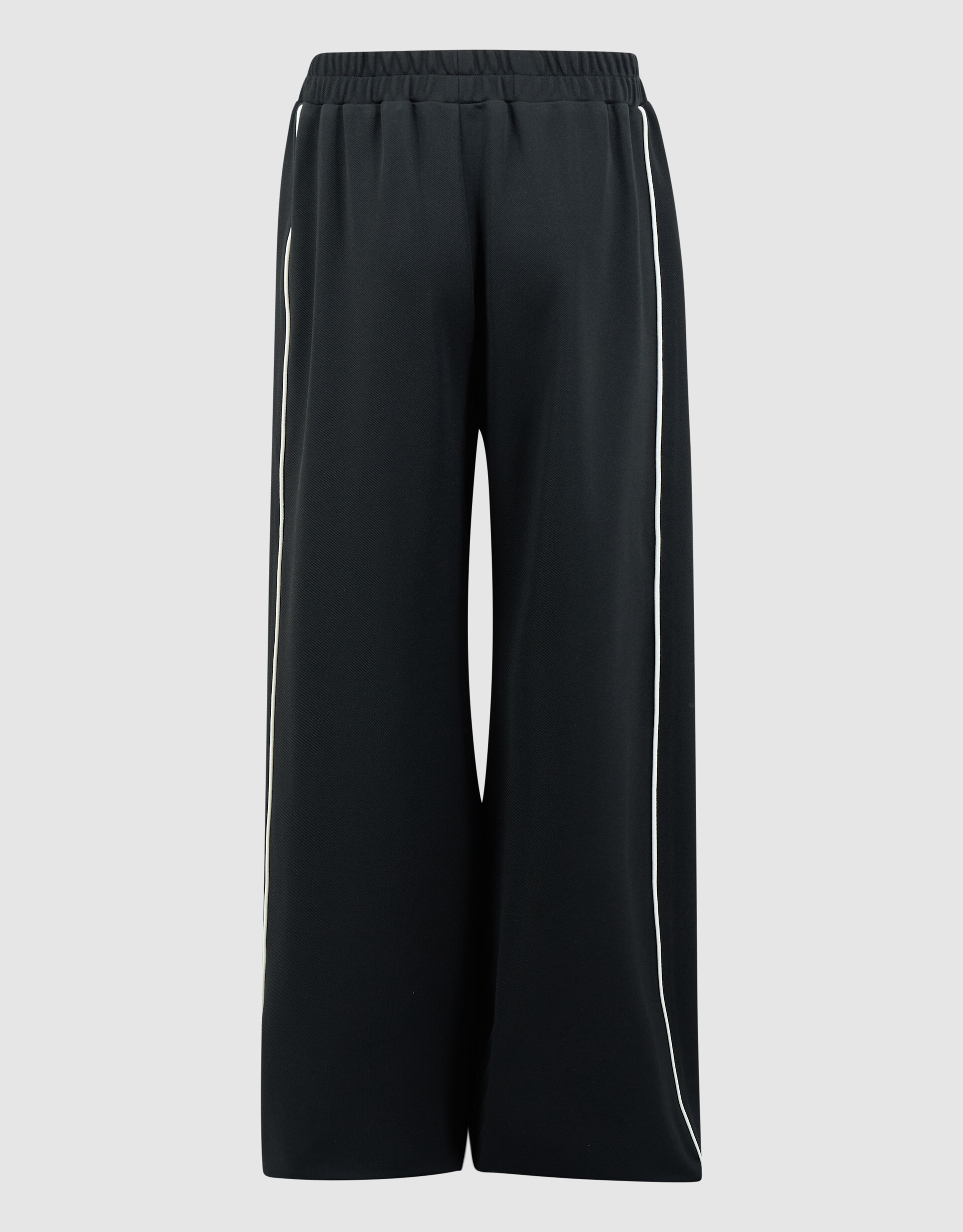 Hose mit weitem Bein und Ziernaht Schwarz SHOEBY GIRLS