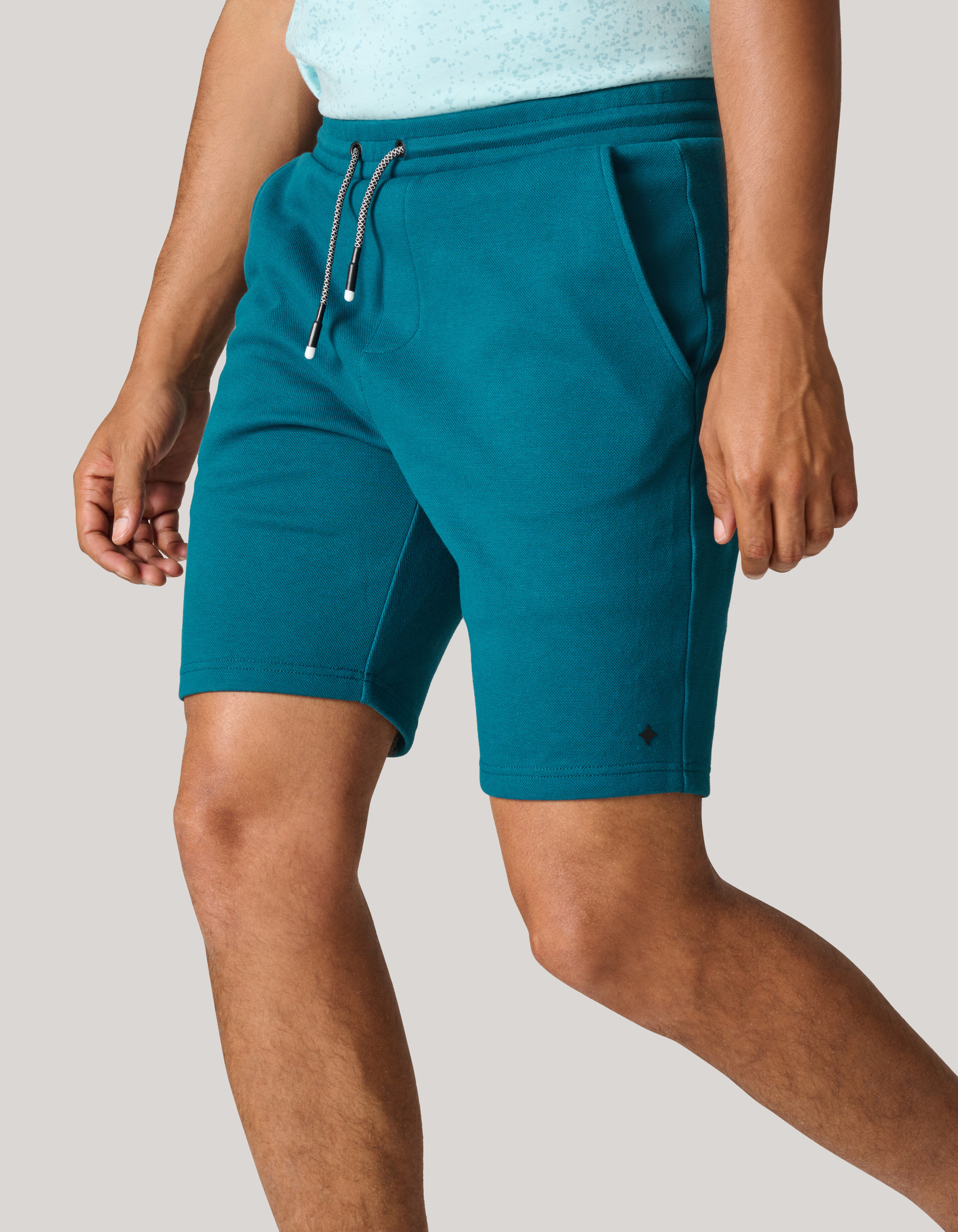 Pique Short Dunkelgrün SHOEBY MEN