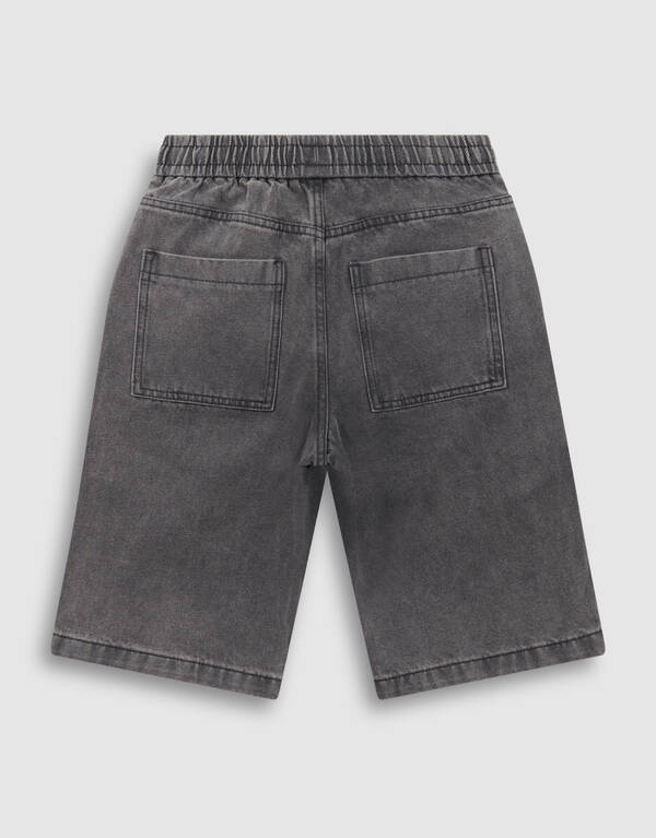 Sportliche Jeansshorts Grau SHOEBY BOYS