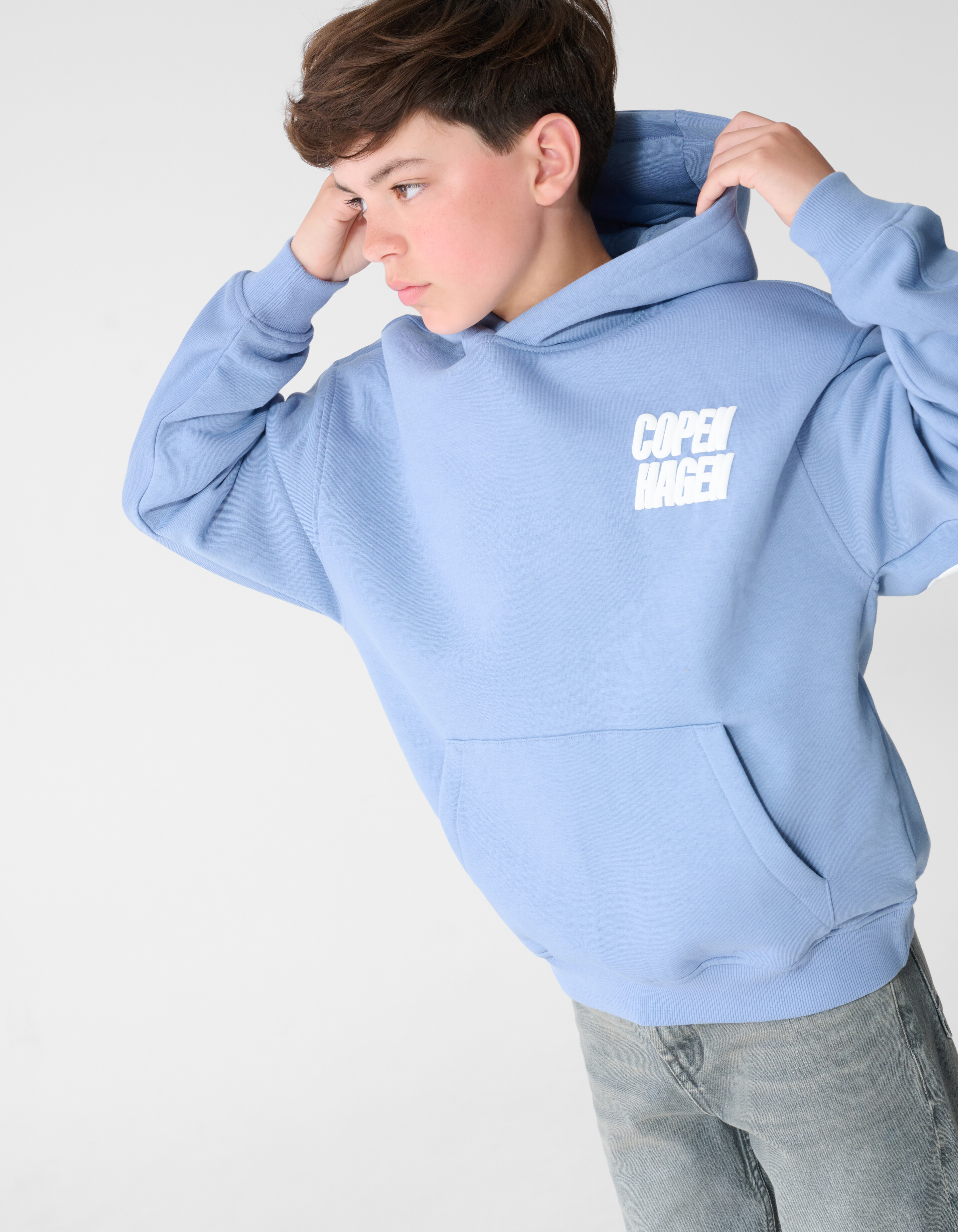Kopenhagen-Hoodie Blau SHOEBY BOYS