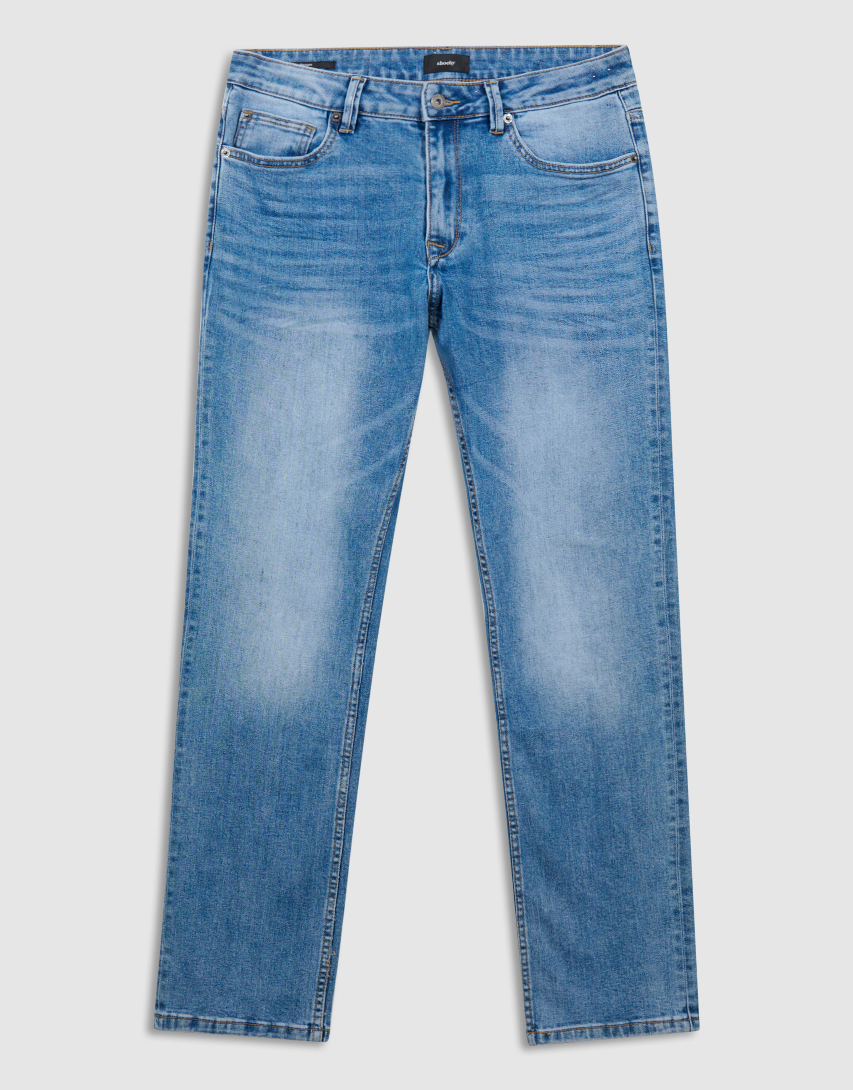 Straight Fit Jeans Mediumstone L32 SHOEBY MEN