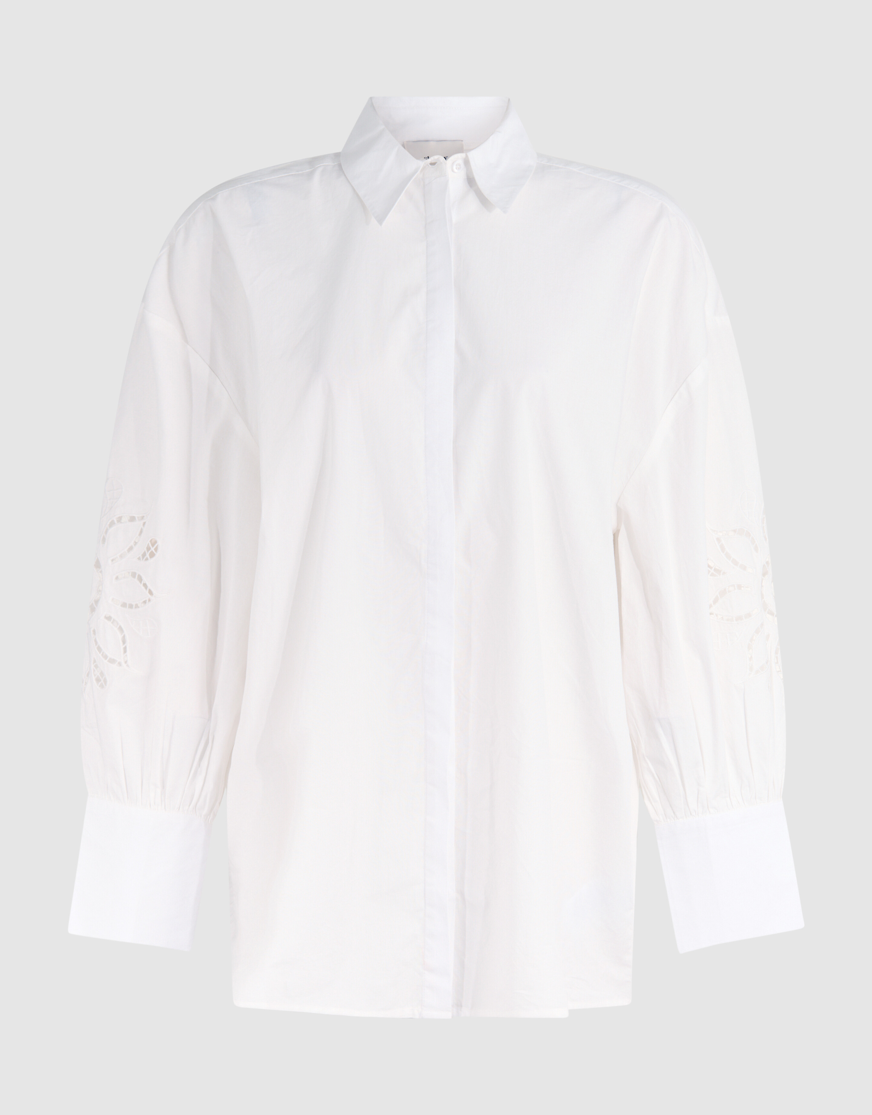Stickerei-Bluse Weiß SHOEBY WOMEN