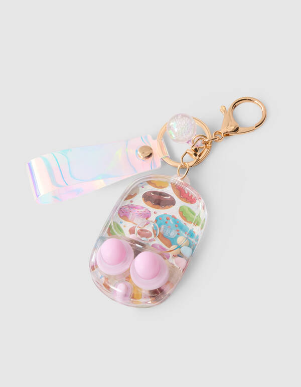 Donut-Spiel-Schl&uuml;sselanh&auml;nger, hellrosa SHOEBY ACCESSOIRES