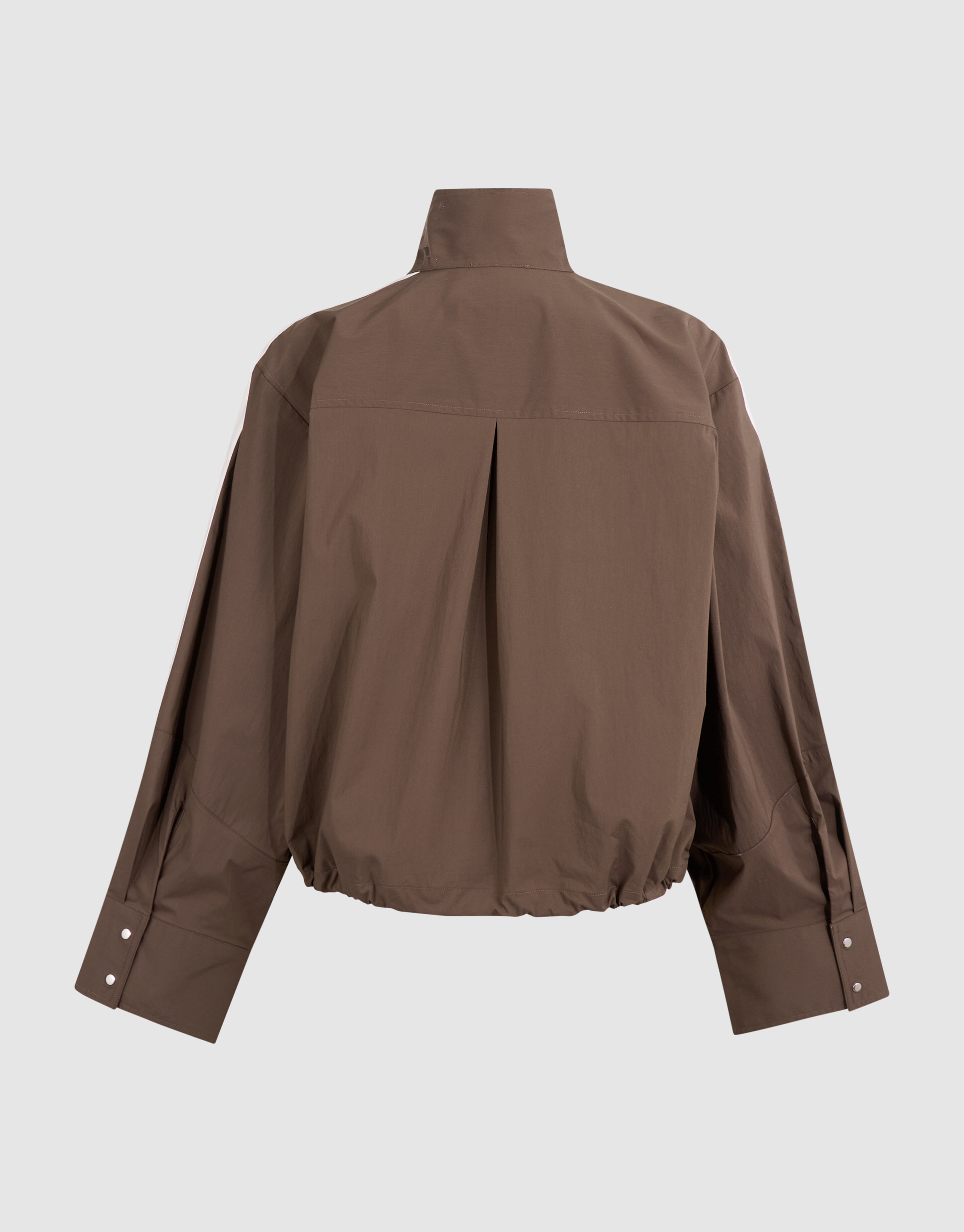 Popeline-Trainingsbluse Braun SHOEBY WOMEN