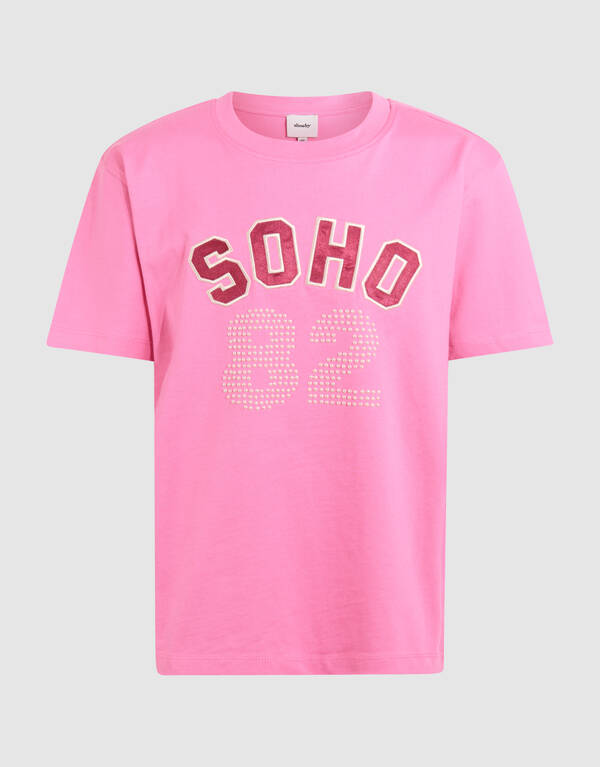 Soho Artwork T-Shirt Rosa SHOEBY GIRLS