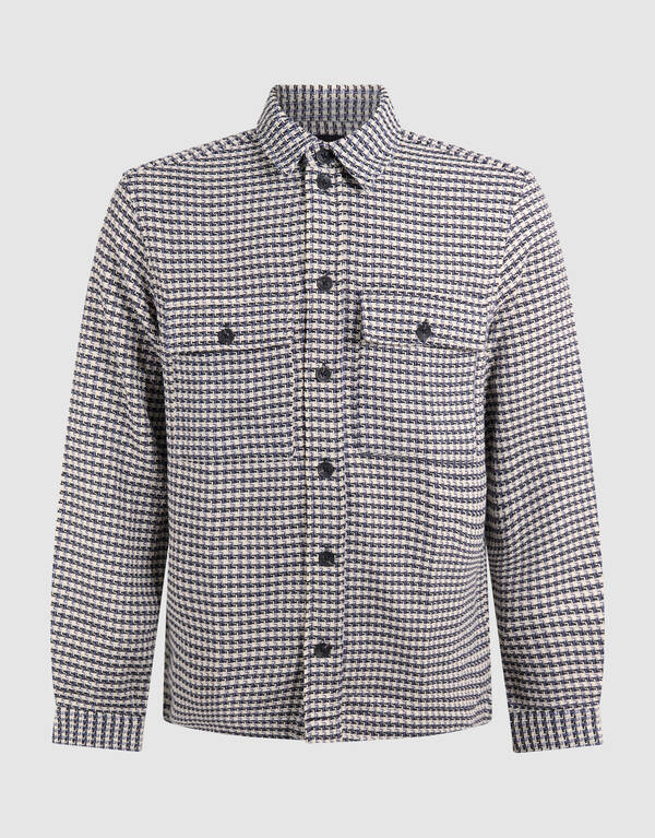 Pied De Poule &Uuml;berhemd Sand SHOEBY MEN