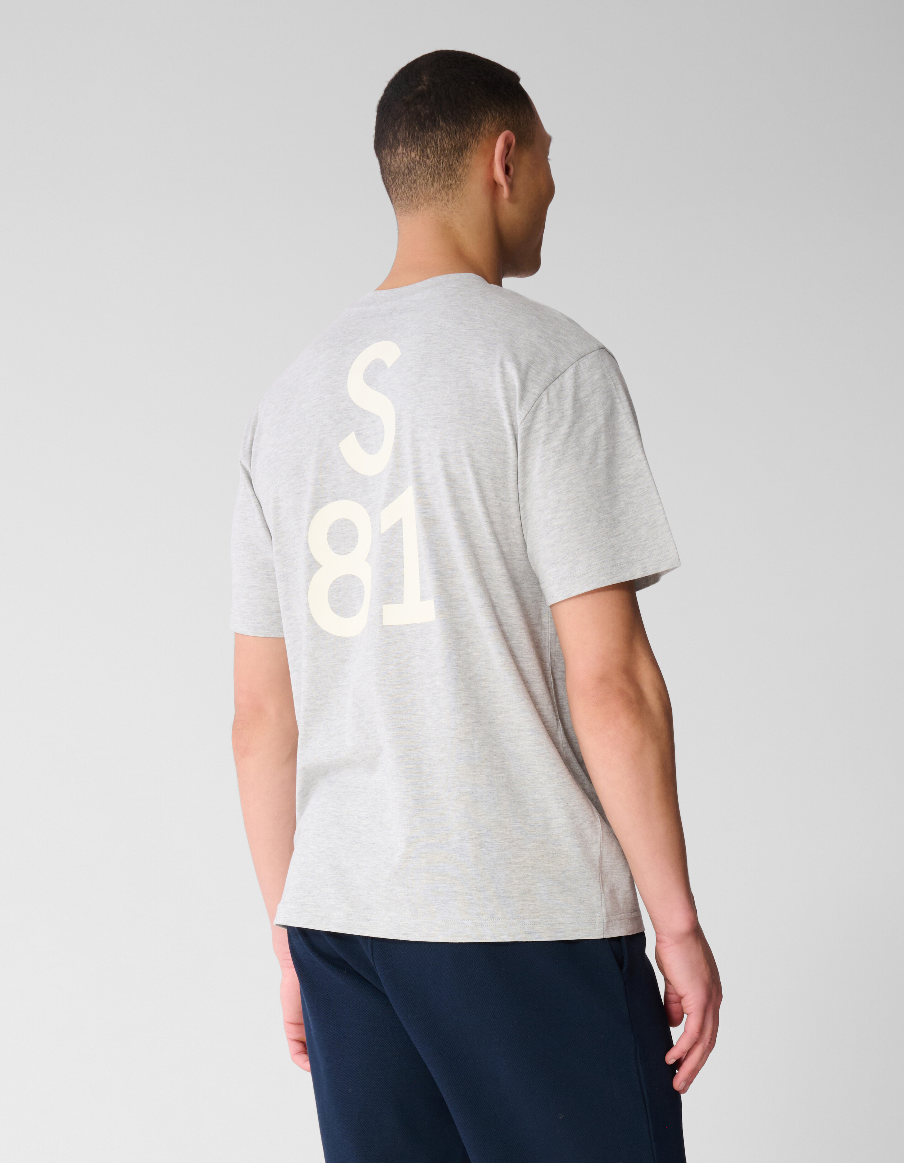 Logo Artwork T-Shirt Hellgrau SHOEBY MEN