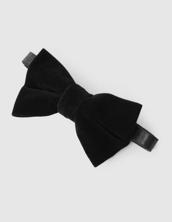 Samtschleife Schwarz SHOEBY ACCESSOIRES