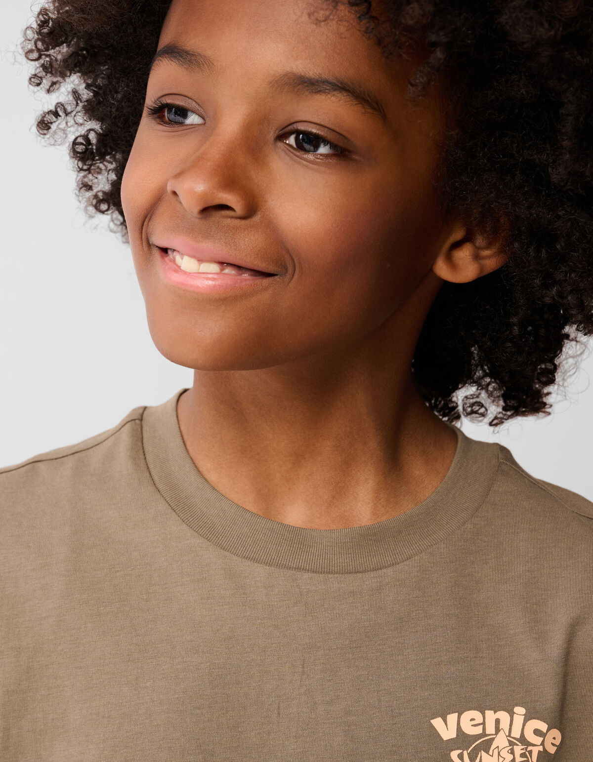 Venedig Kunstwerk T-shirt Braun SHOEBY BOYS