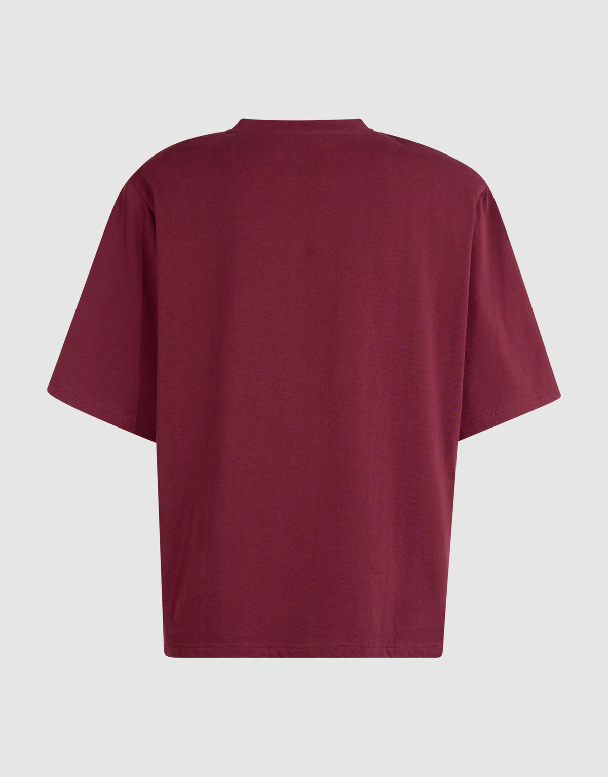 Split-T-Shirt Dunkelrot SHOEBY WOMEN