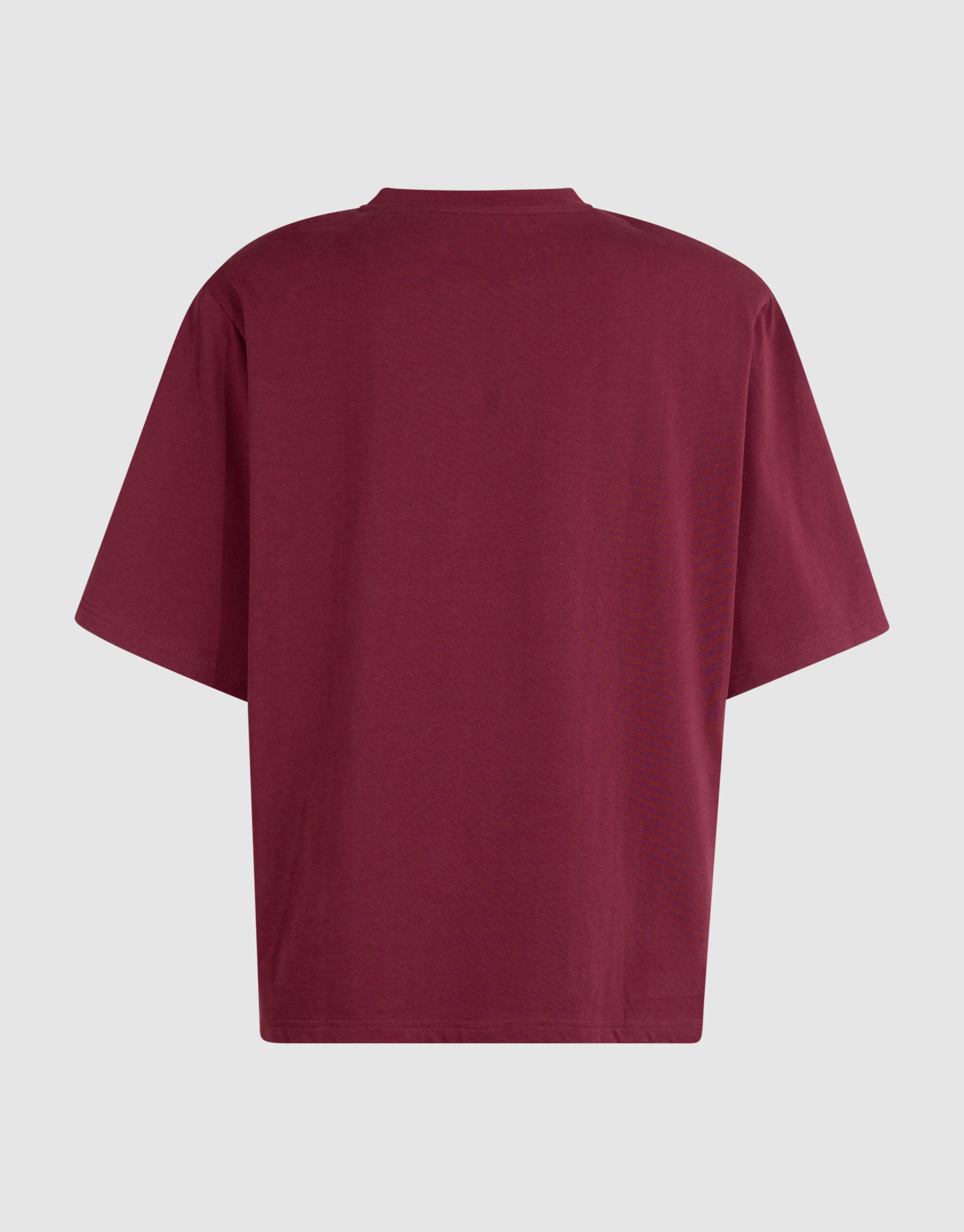 Split-T-Shirt Dunkelrot SHOEBY WOMEN