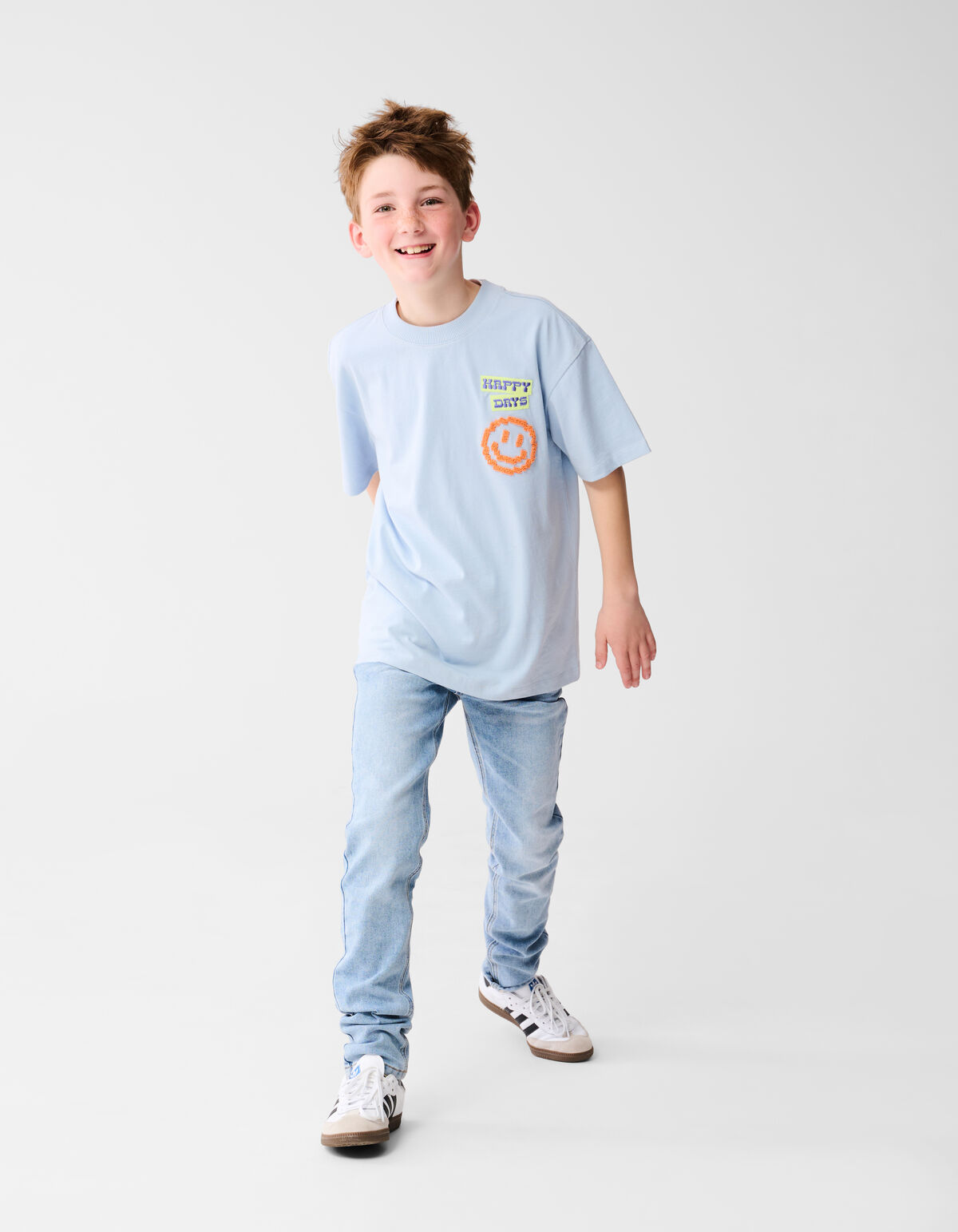 Regular Fit Jeans Hellblau SHOEBY BOYS