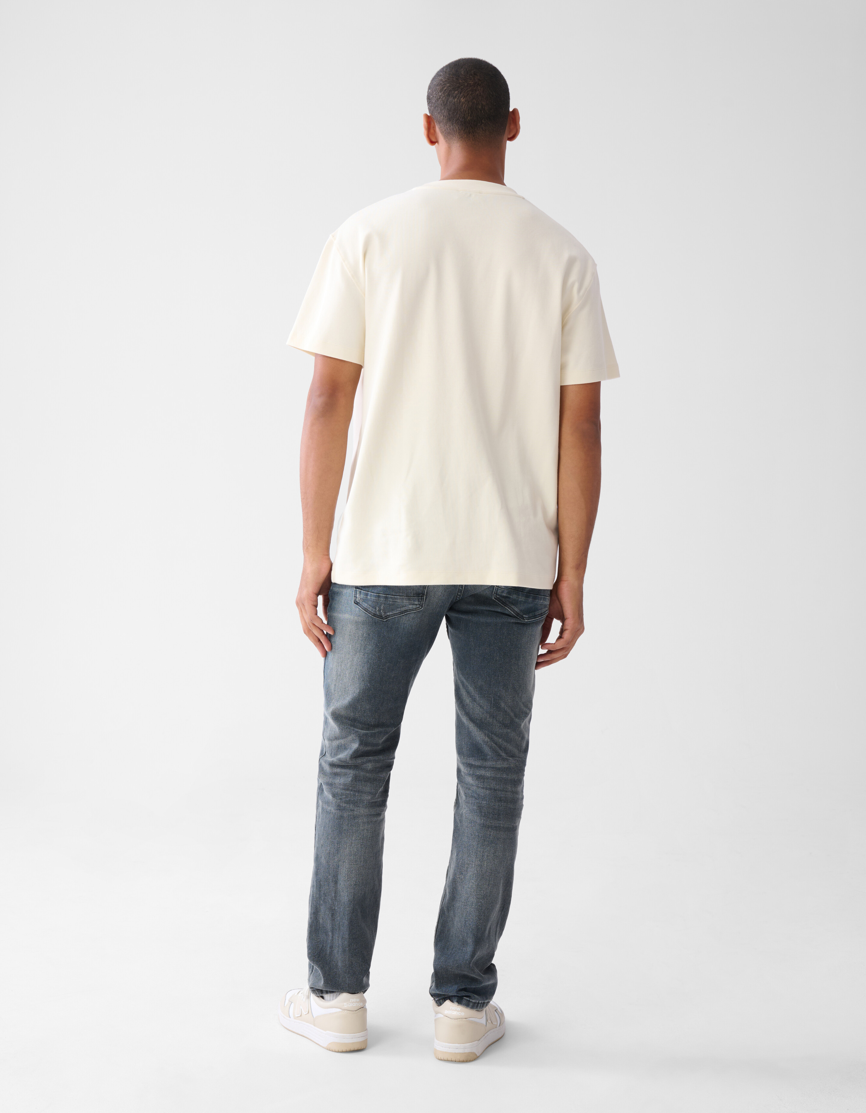 Gerade Jeans Blau/Grau L32 SHOEBY MEN