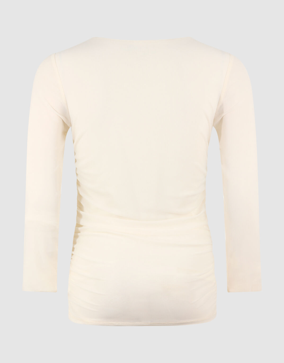 Transparenter Mesh-Top in Cremewei&szlig; SHOEBY WOMEN