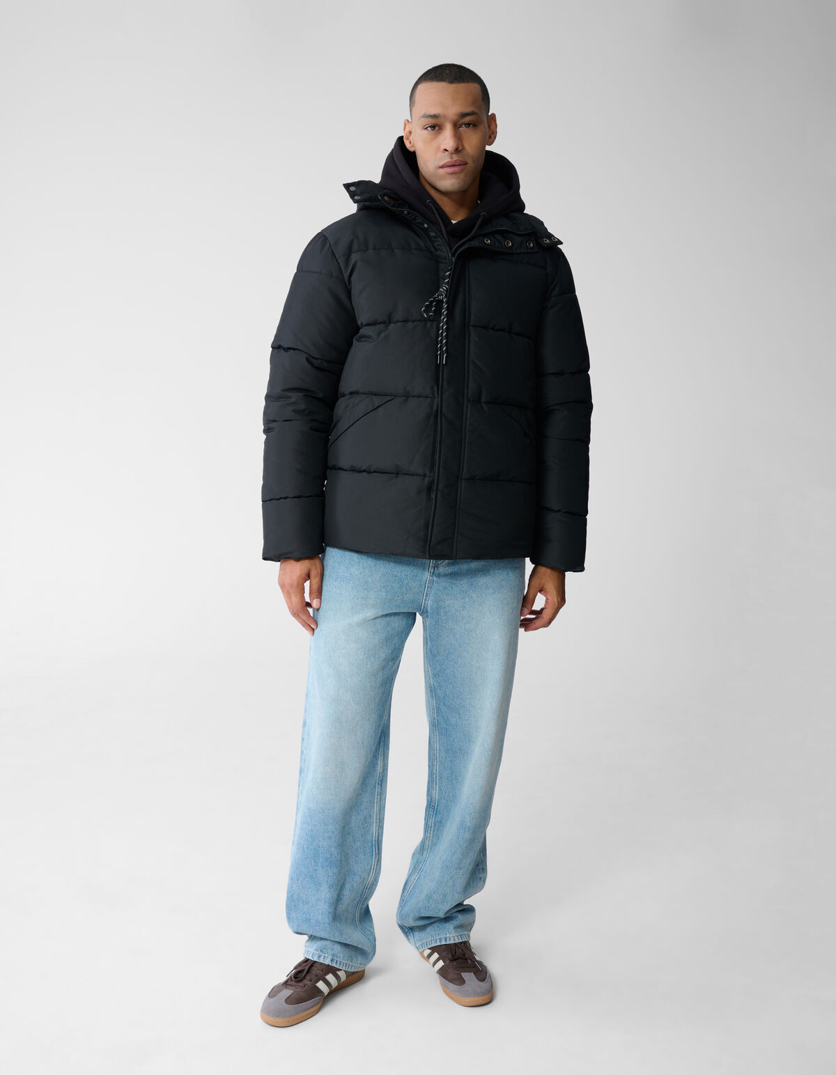 Pufferjacke Schwarz SHOEBY MEN