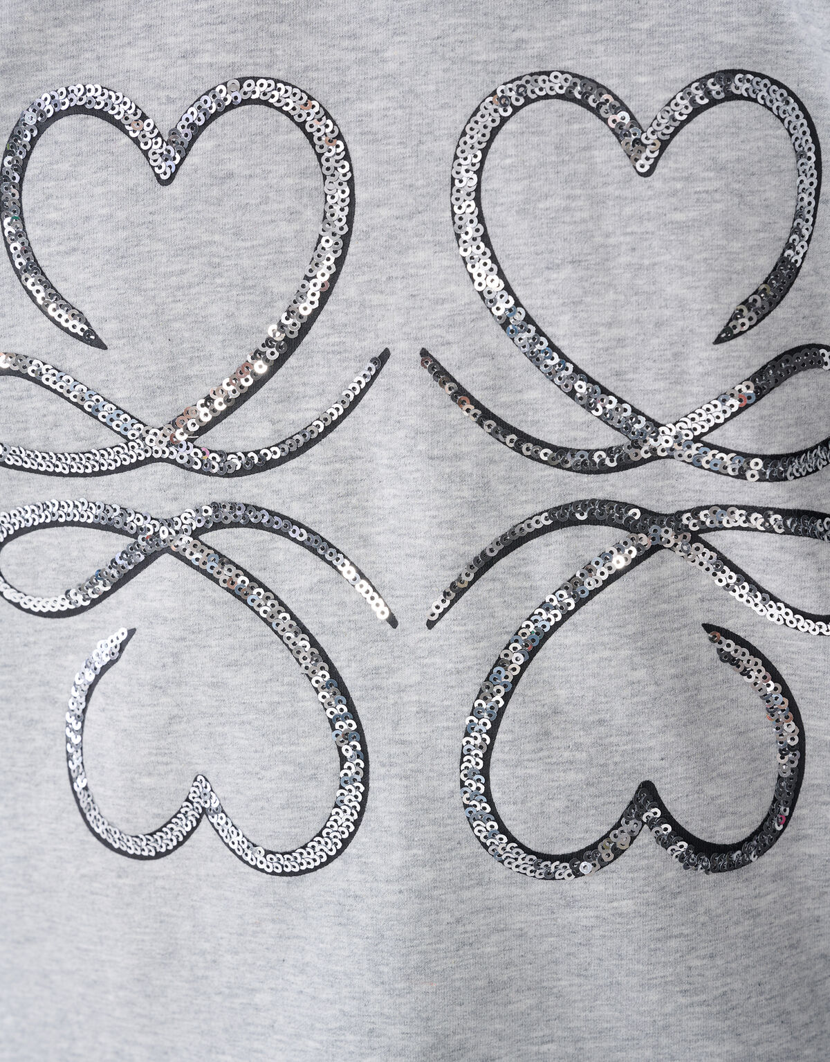 Verzierter Pullover Grau SHOEBY GIRLS