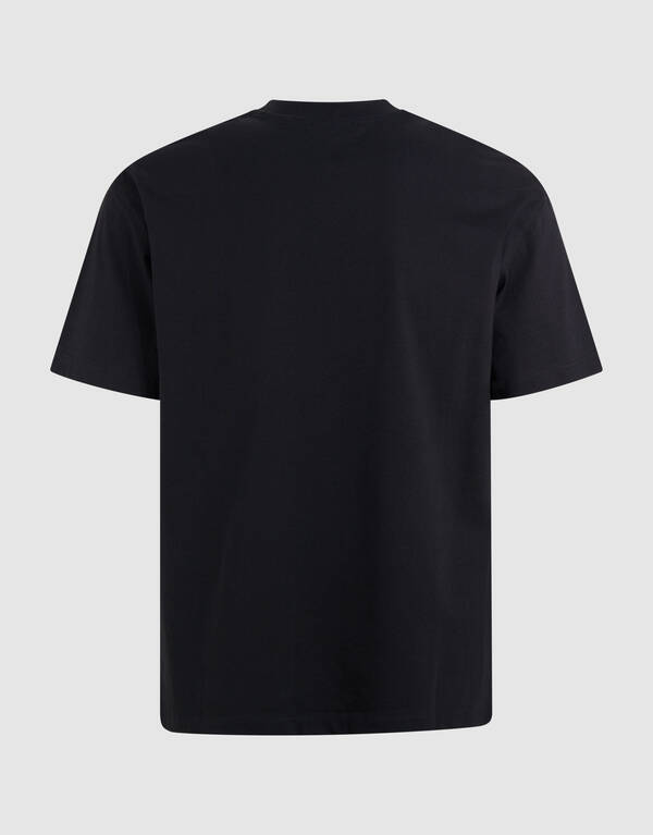 Flock Line Artwork T-shirt Schwarz SHOEBY MEN