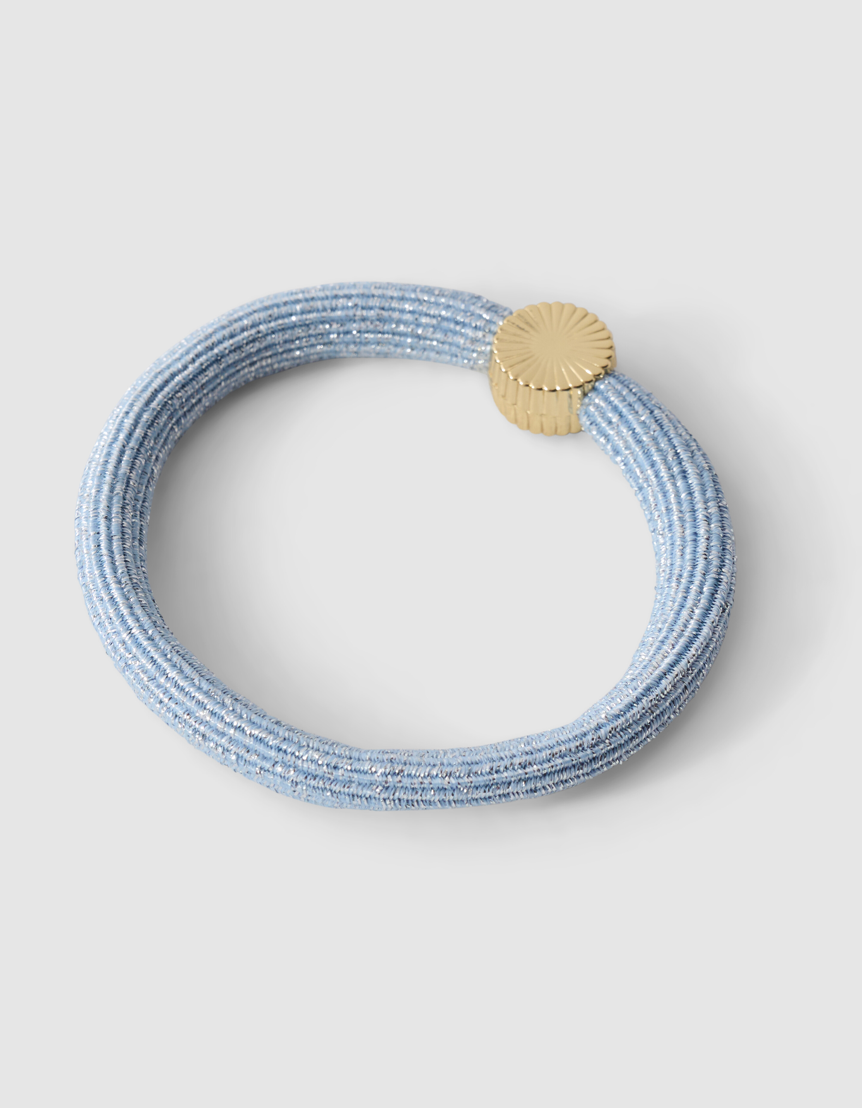 Charm Lurex Haargummi Hellblau SHOEBY ACCESSOIRES