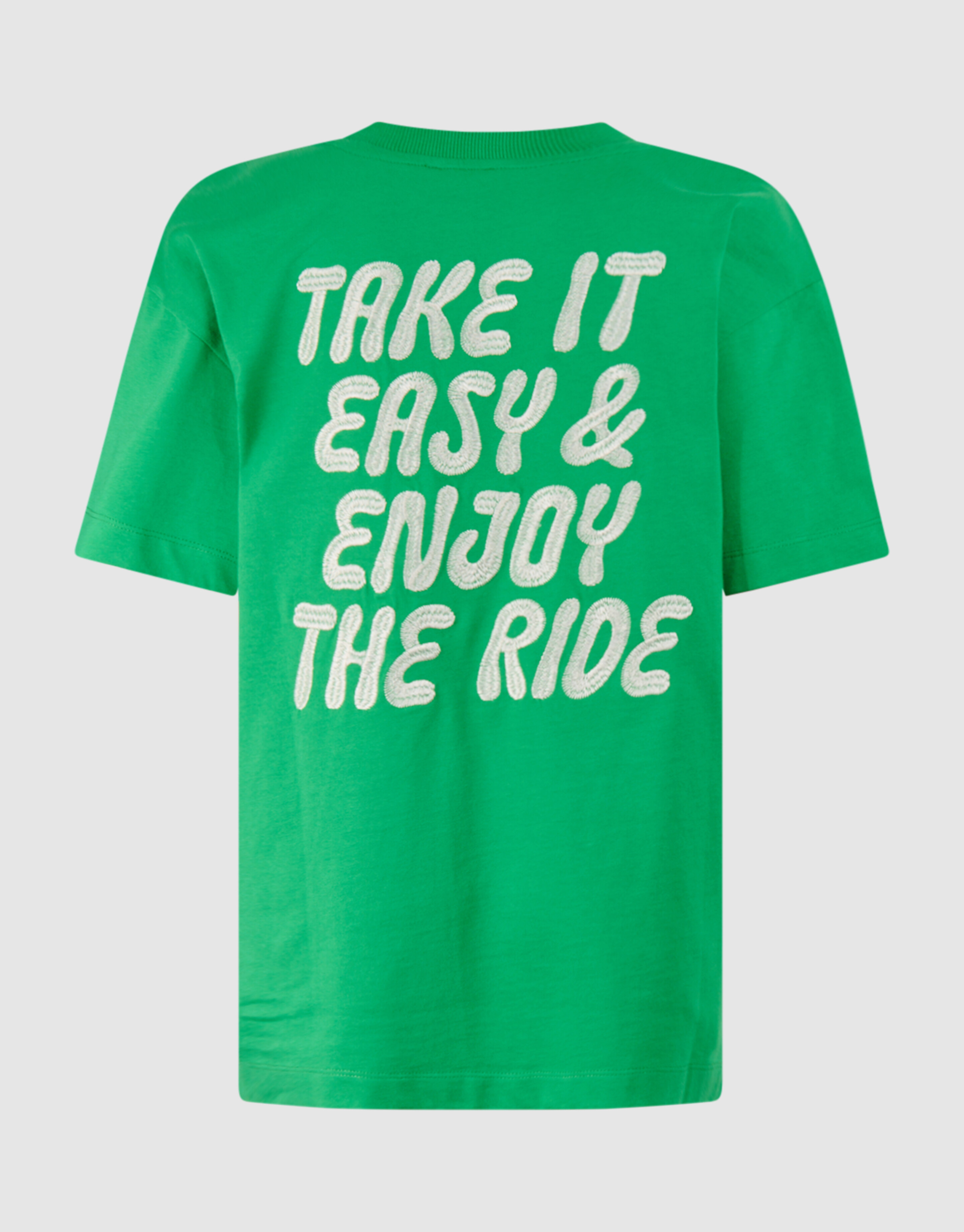 Text-T-Shirt Grün SHOEBY BOYS