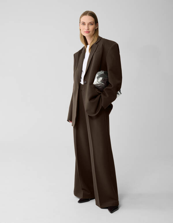 Taillierter Blazer Dunkelbraun von Lonneke SHOEBY WOMEN