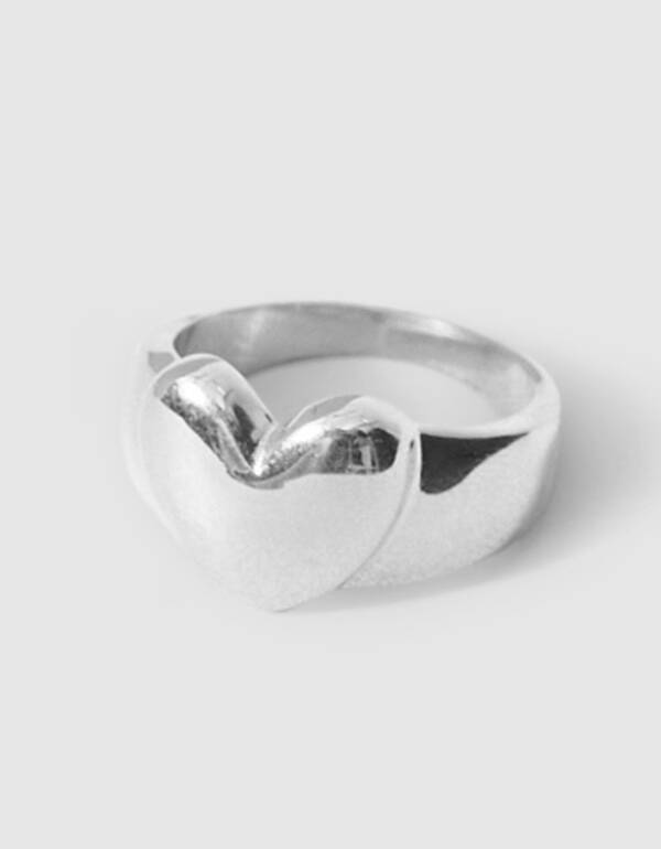 Herzring Silber SHOEBY ACCESSOIRES