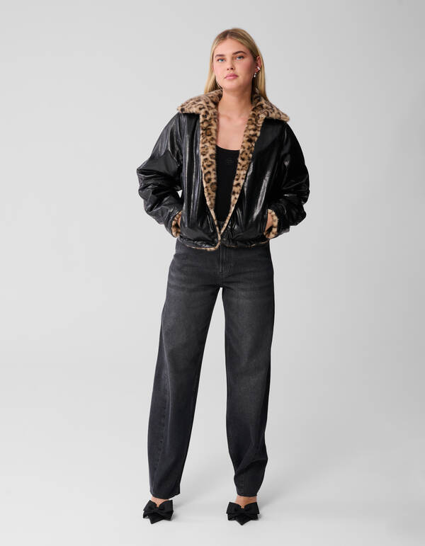 Wendbarer Jaguar Jack Braun/Schwarz SHOEBY WOMEN