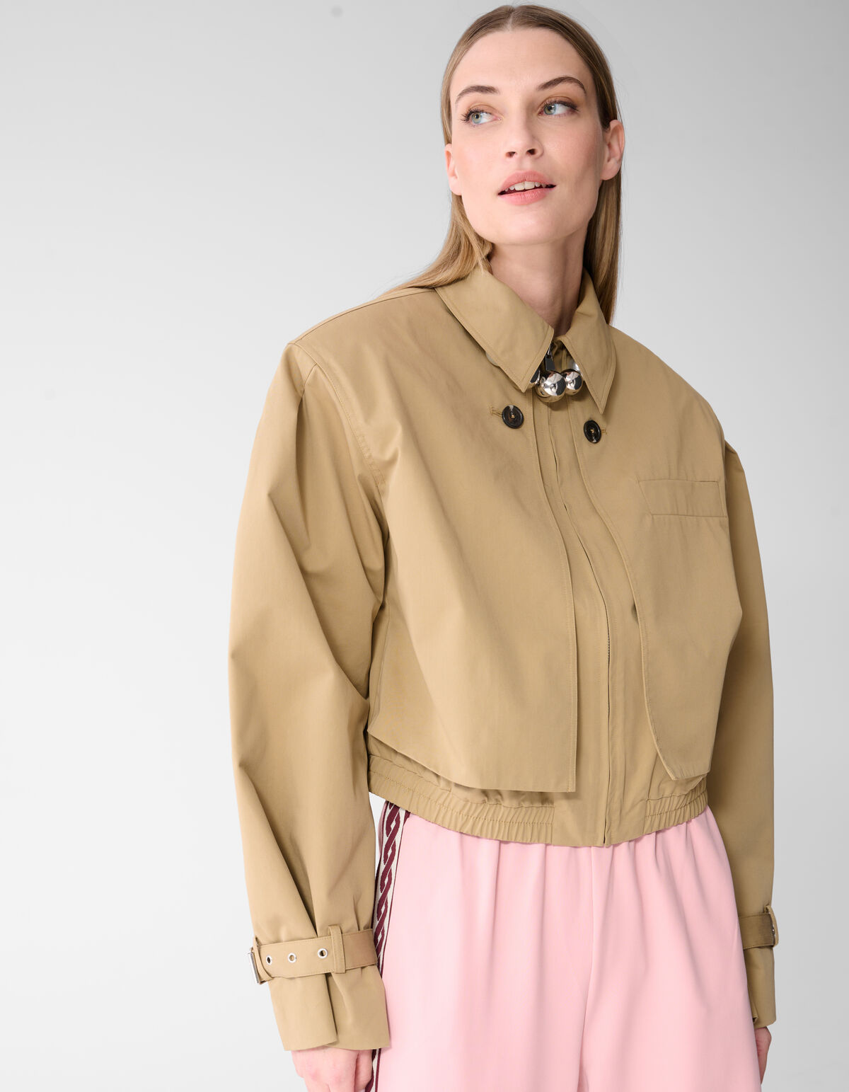 Cargo Trench Jack Hellbraun SHOEBY WOMEN