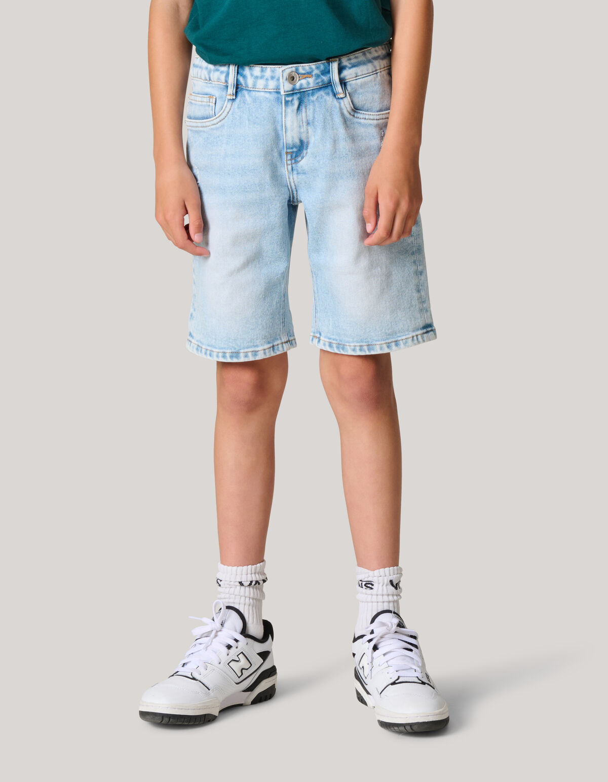 Denim Short gebleicht SHOEBY BOYS