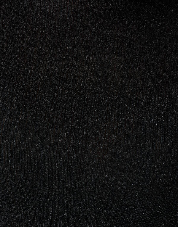 Glitzer Col Top Schwarz SHOEBY WOMEN