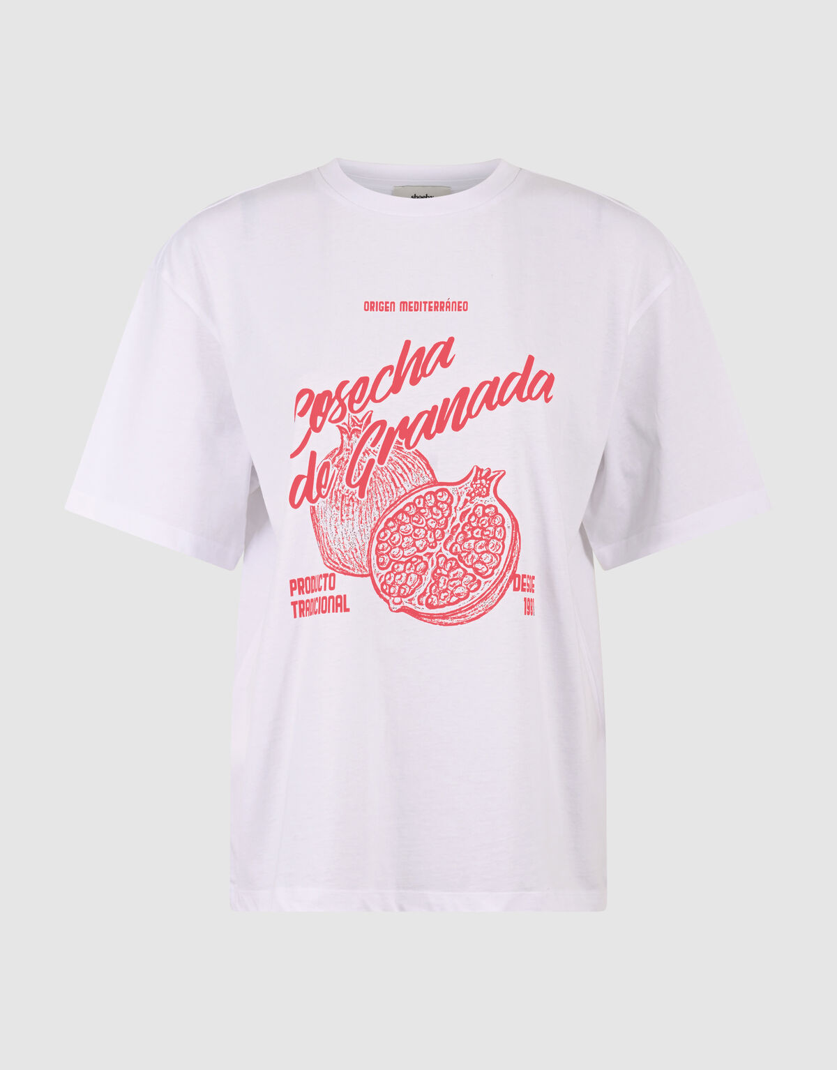 Granada Artwork T-Shirt Wei&szlig; SHOEBY WOMEN