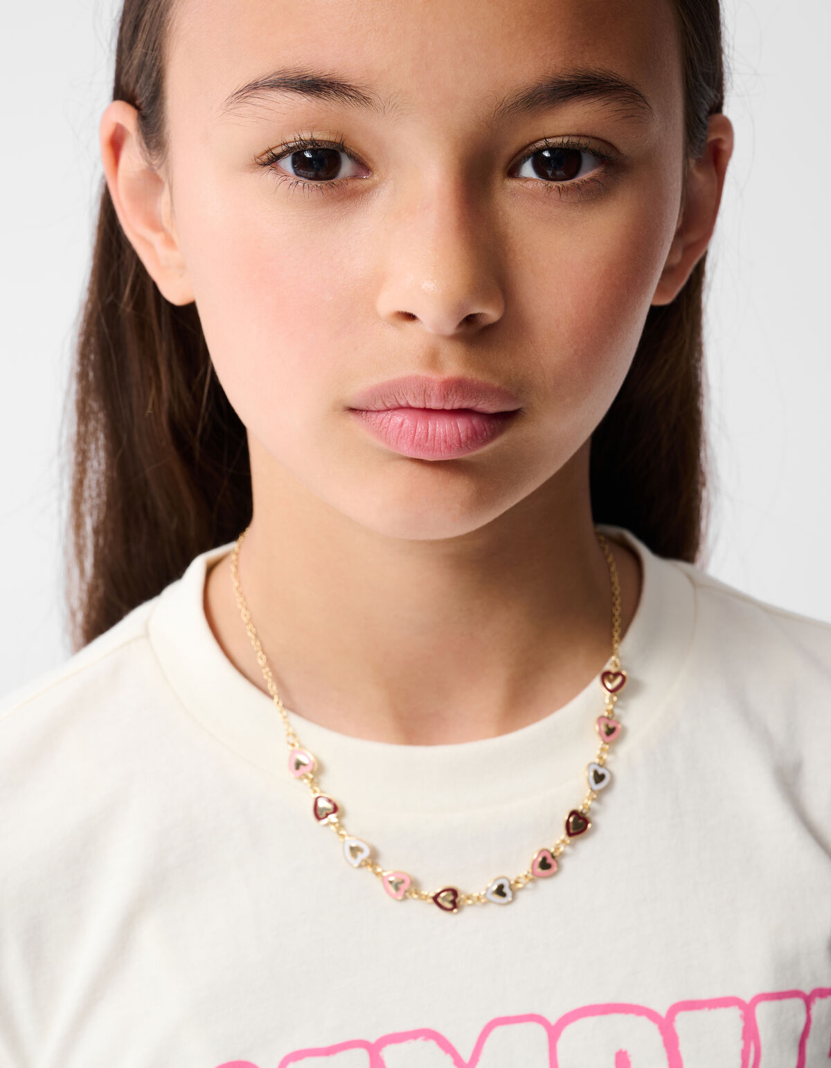 L'amour Artwork T-shirt Off Wei&szlig; SHOEBY GIRLS