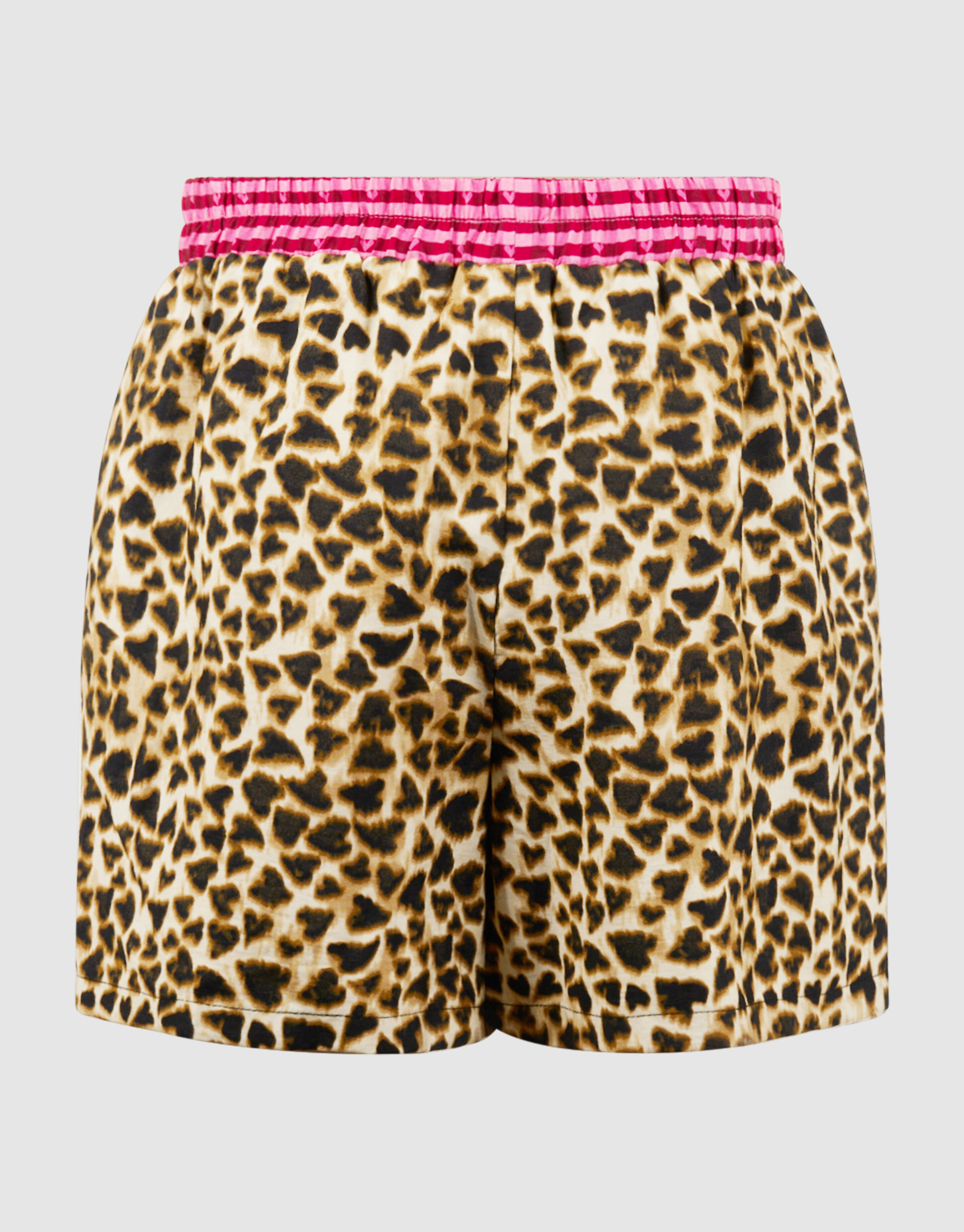 Mix Leopard Shorts Hellbraun SHOEBY GIRLS